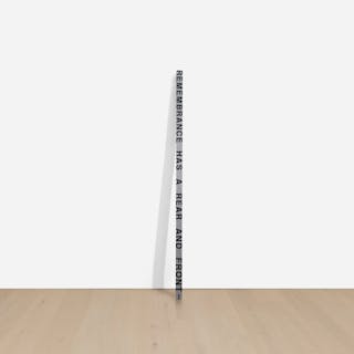 Roni Horn - Key and Cue, no. 1182 REMEMBRANCE HAS A REAR AND FRONT