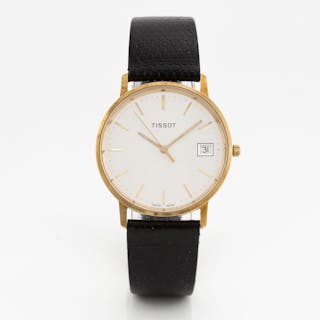 Tissot, wristwatch, 18K gold, 33.5 mm