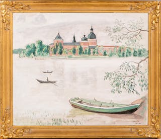 EINAR JOLIN (1890-1976), olja på pannå, signerad och daterad 1940