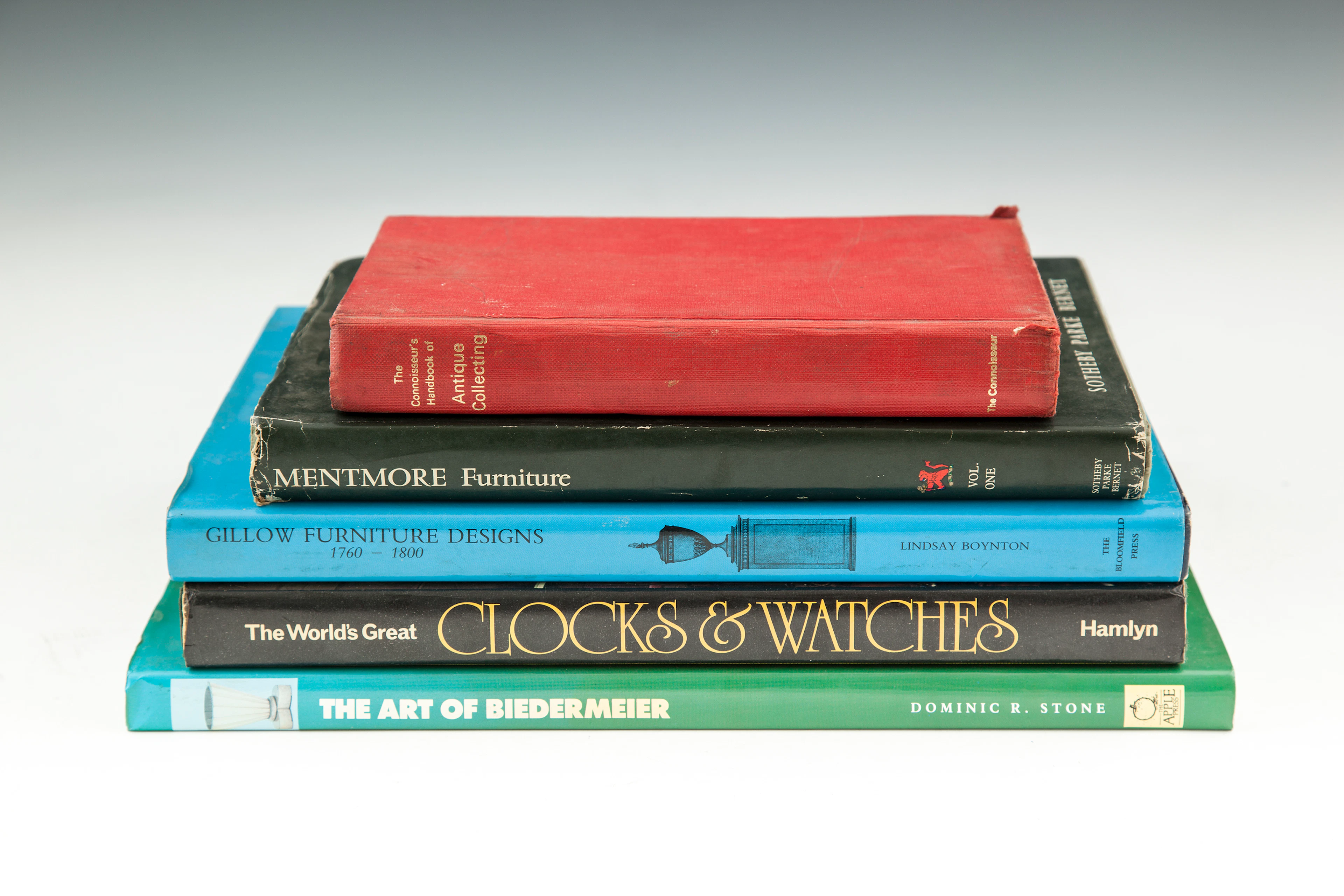 A COLLECTION OF FURNITURE REFERENCE BOOKS, including "Gillow Furniture