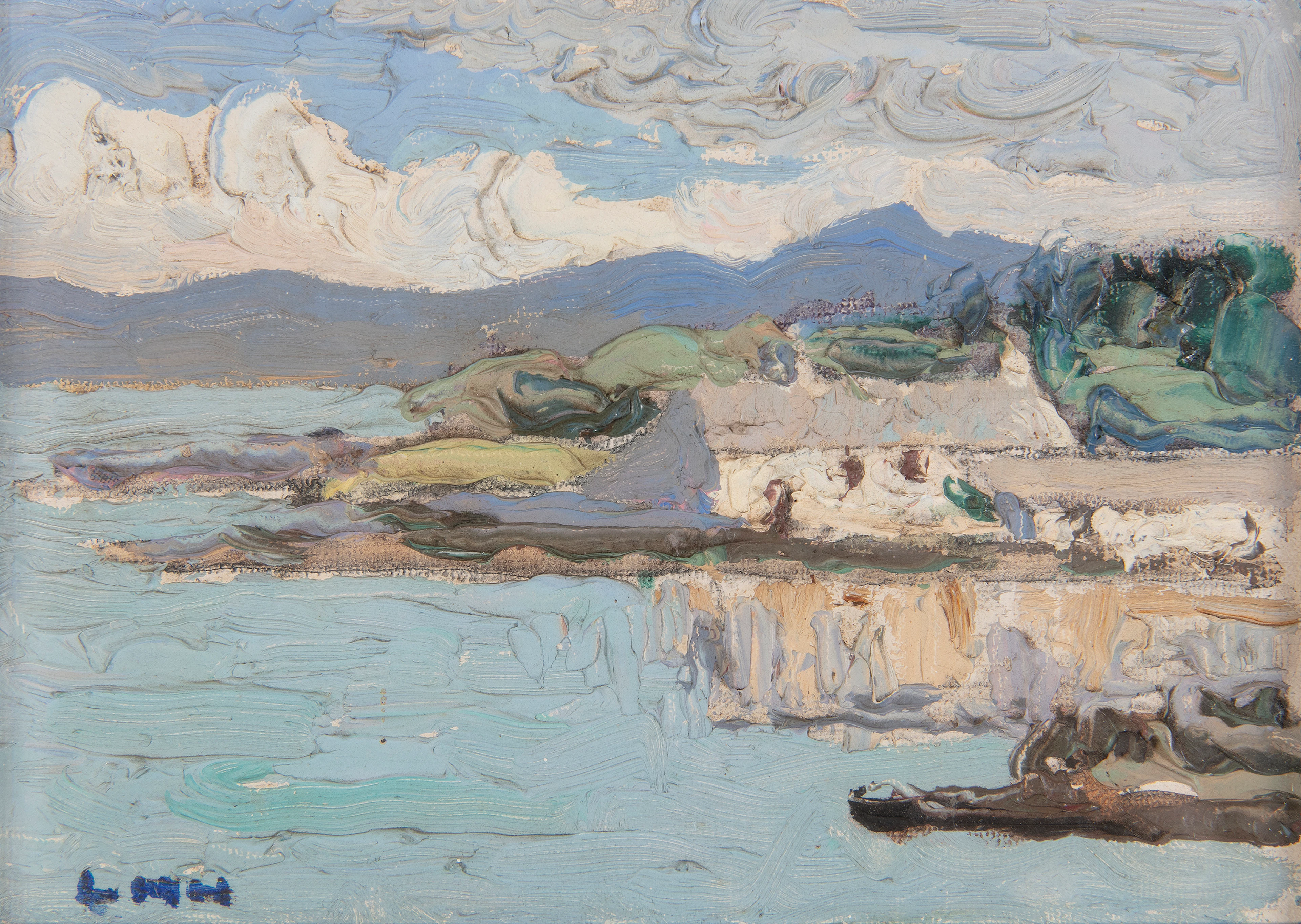 Letitia Marion Hamilton RHA (1878-1964) Cottage at Durrus - Co