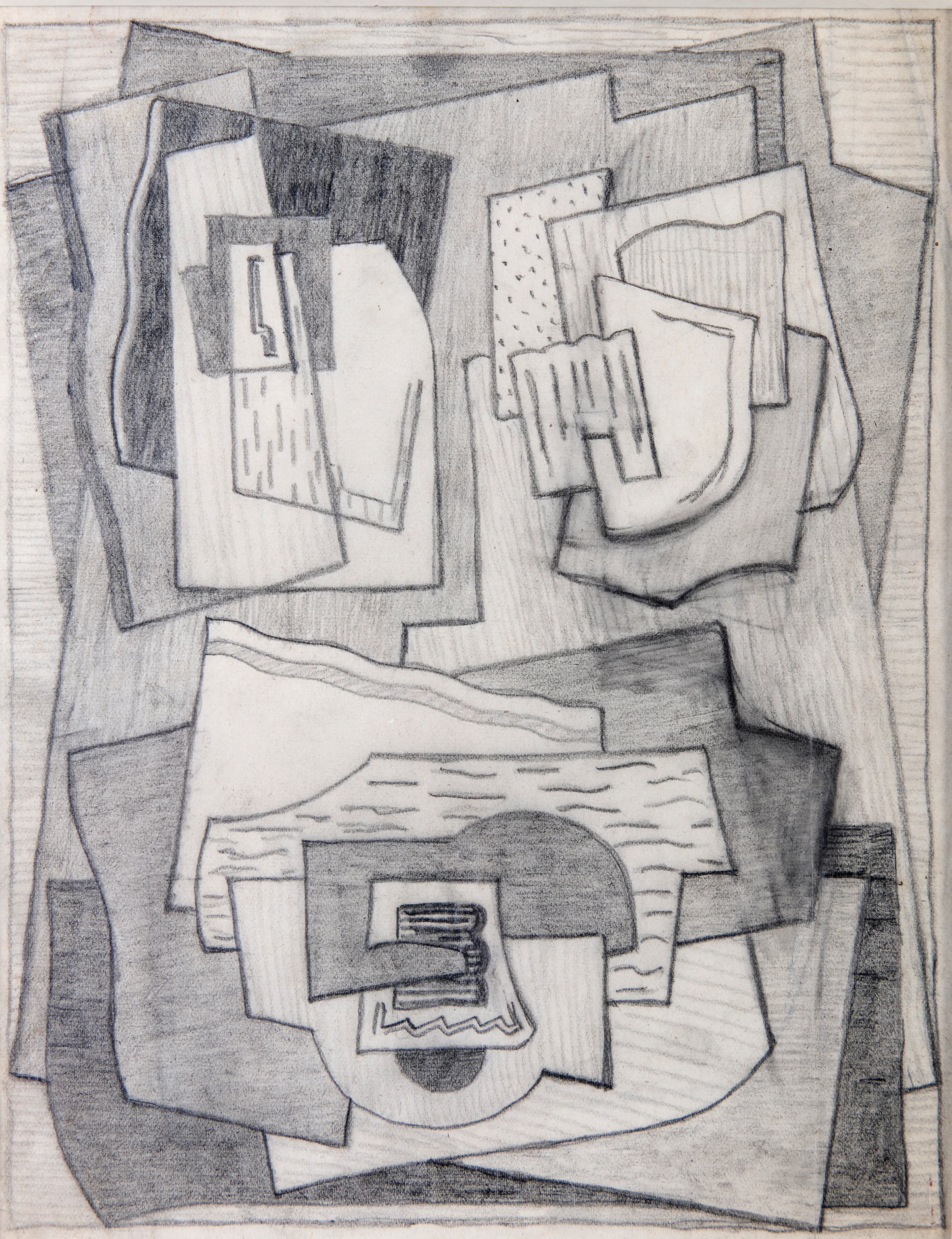 Mainie Jellett (1897-1944) Composition Pencil