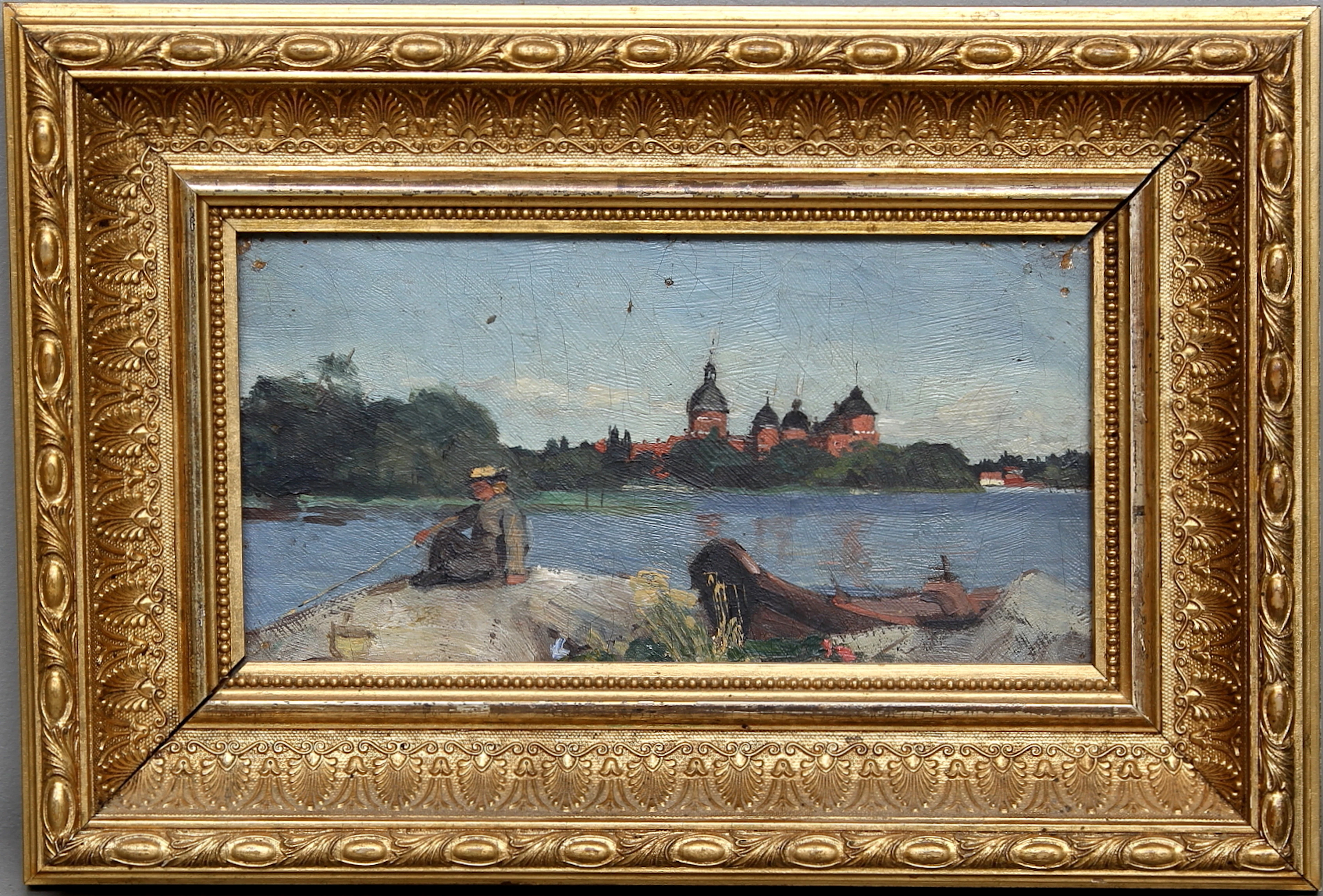 J.A.G. ACKE. Attributed to. Olja på pannå, osignerad.