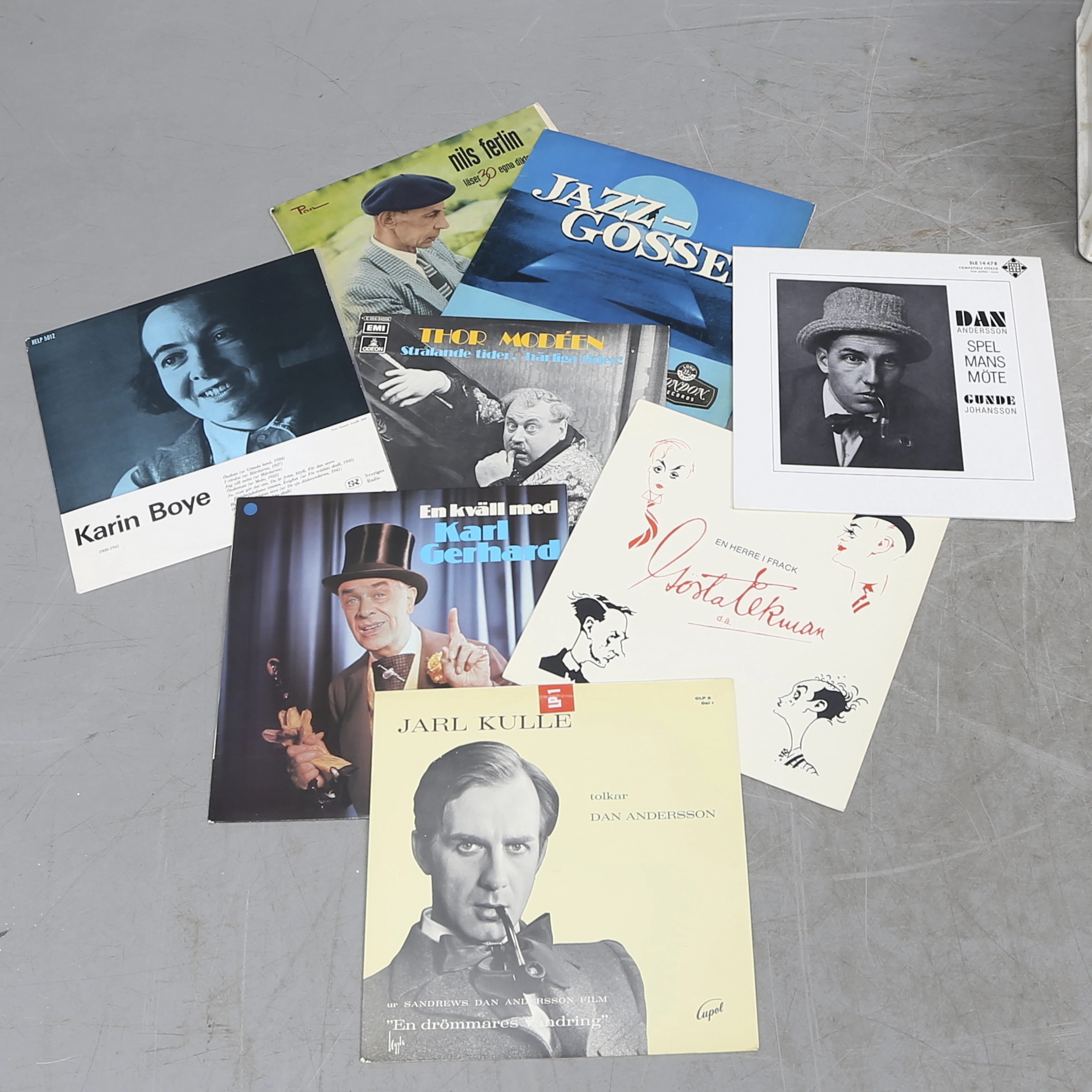 LP-SKIVOR och LP-BOXAR, bland annat svensk musik, pop, rock.