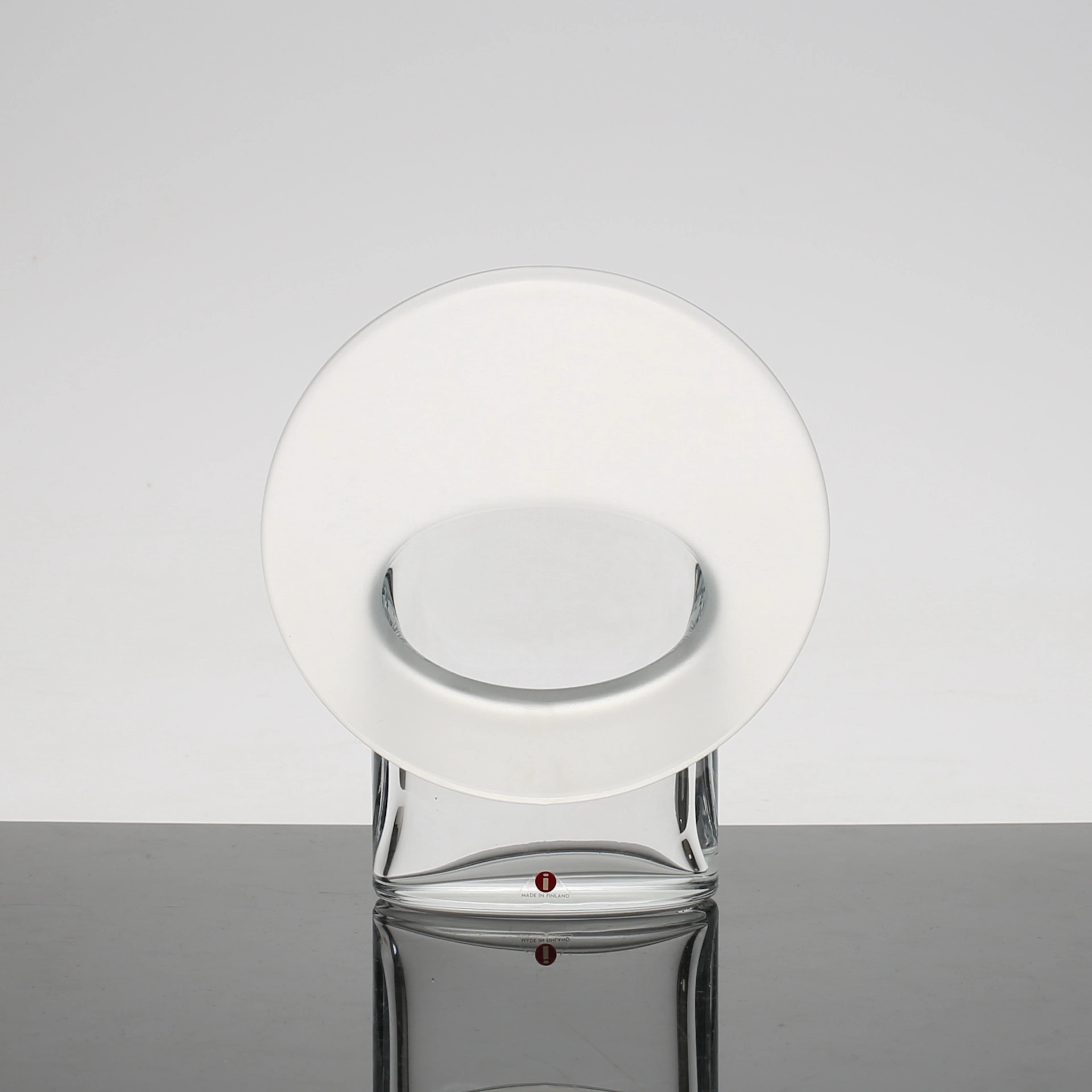VAS, glas, "Marcel", Timo Sarpaneva, Iittala, signerad.