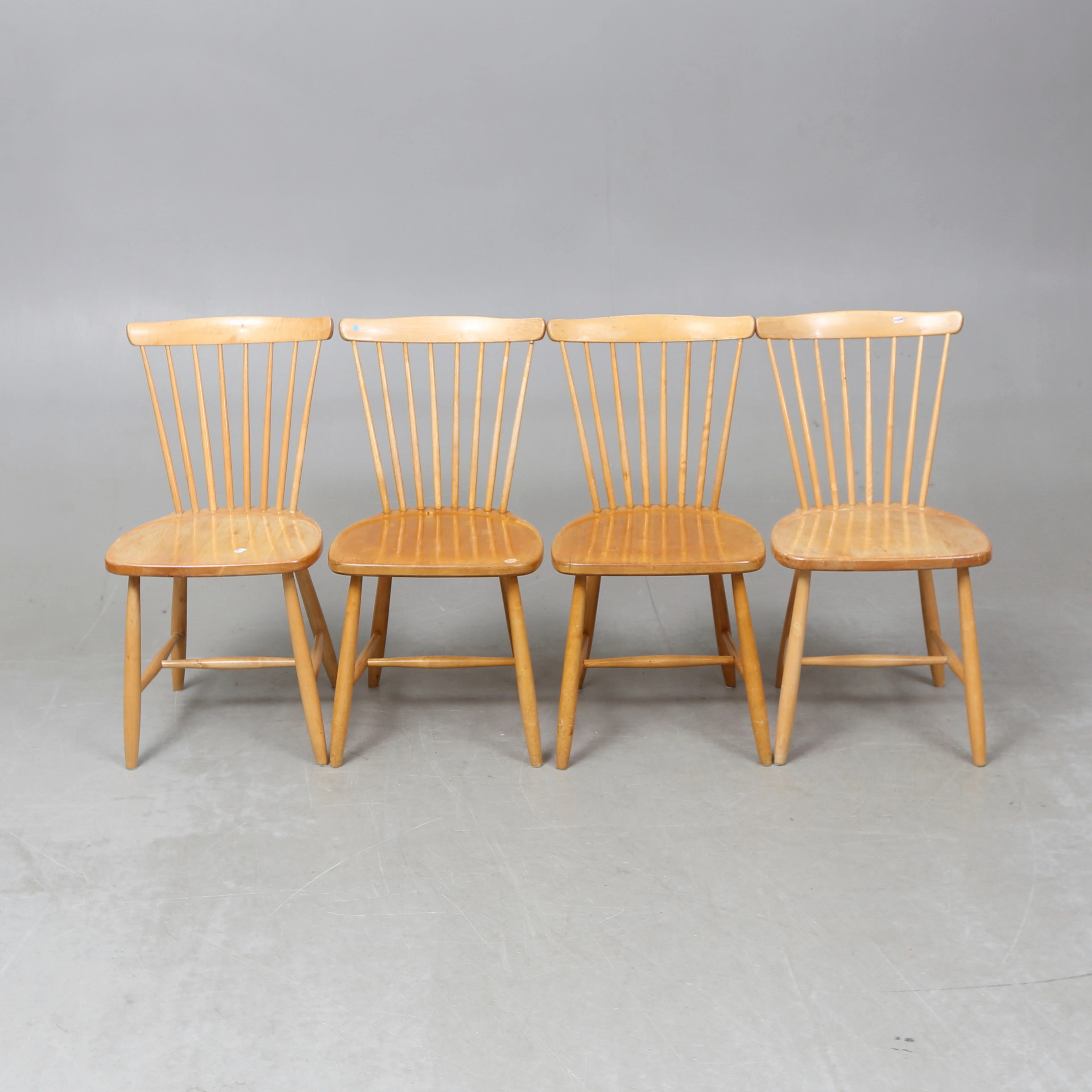 STOLAR, 4 st, "Haga 210", Sven Erik Fryklund, Hagafors Stolfabrik AB.
