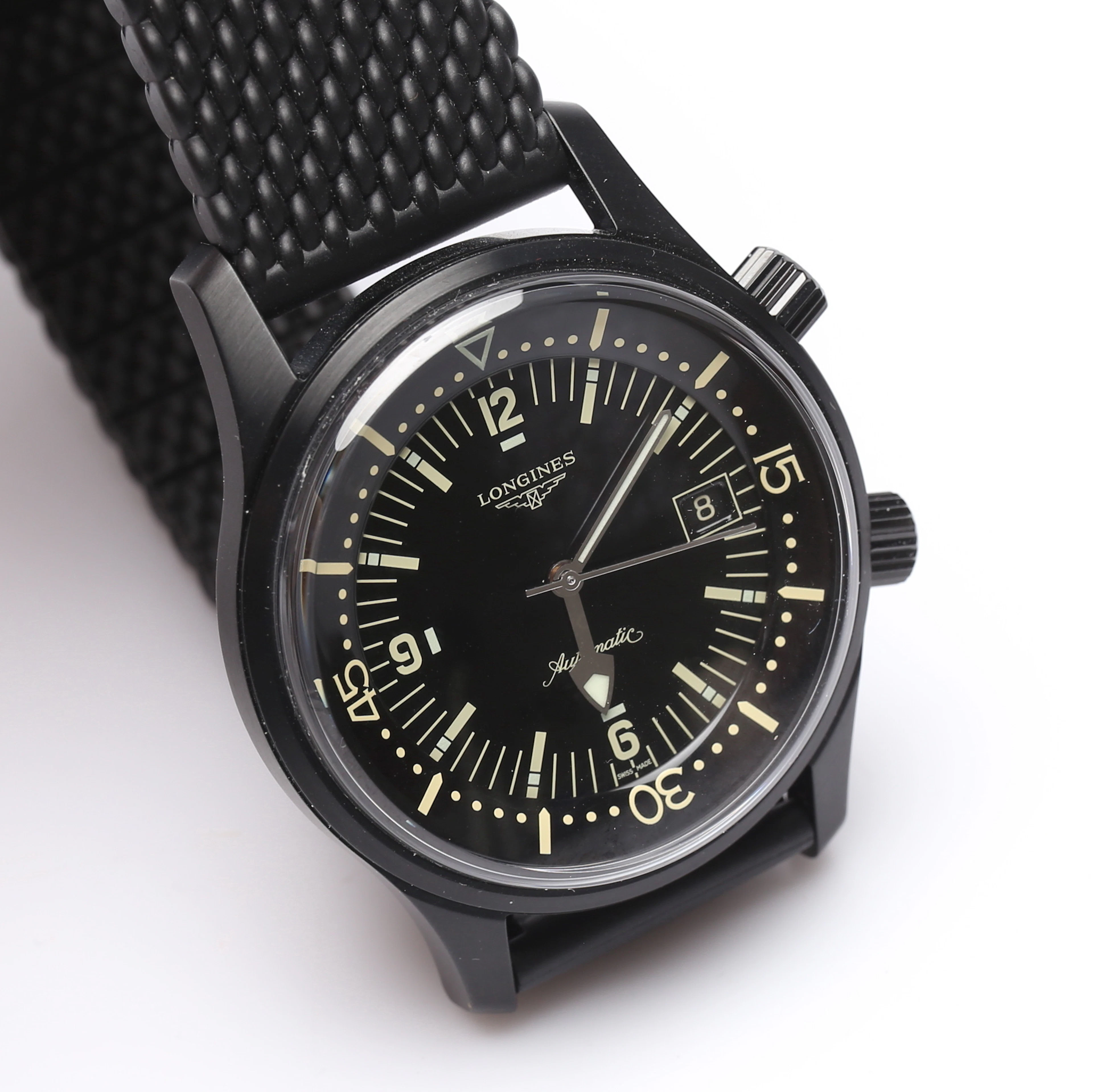 HERRARMBANDSUR, Longines Legend Diver.