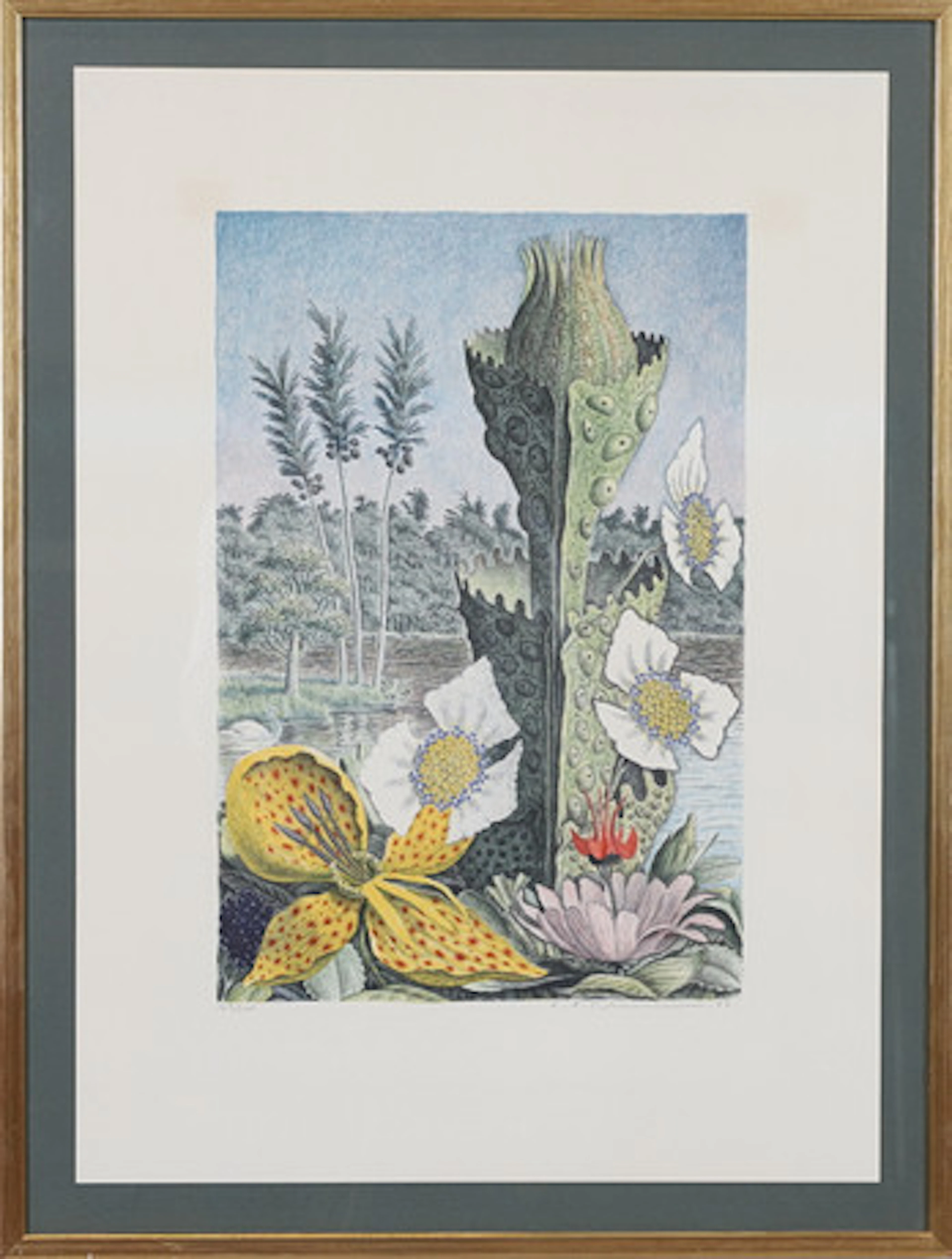 KARL AXEL PEHRSON. färglitografi, signerad…