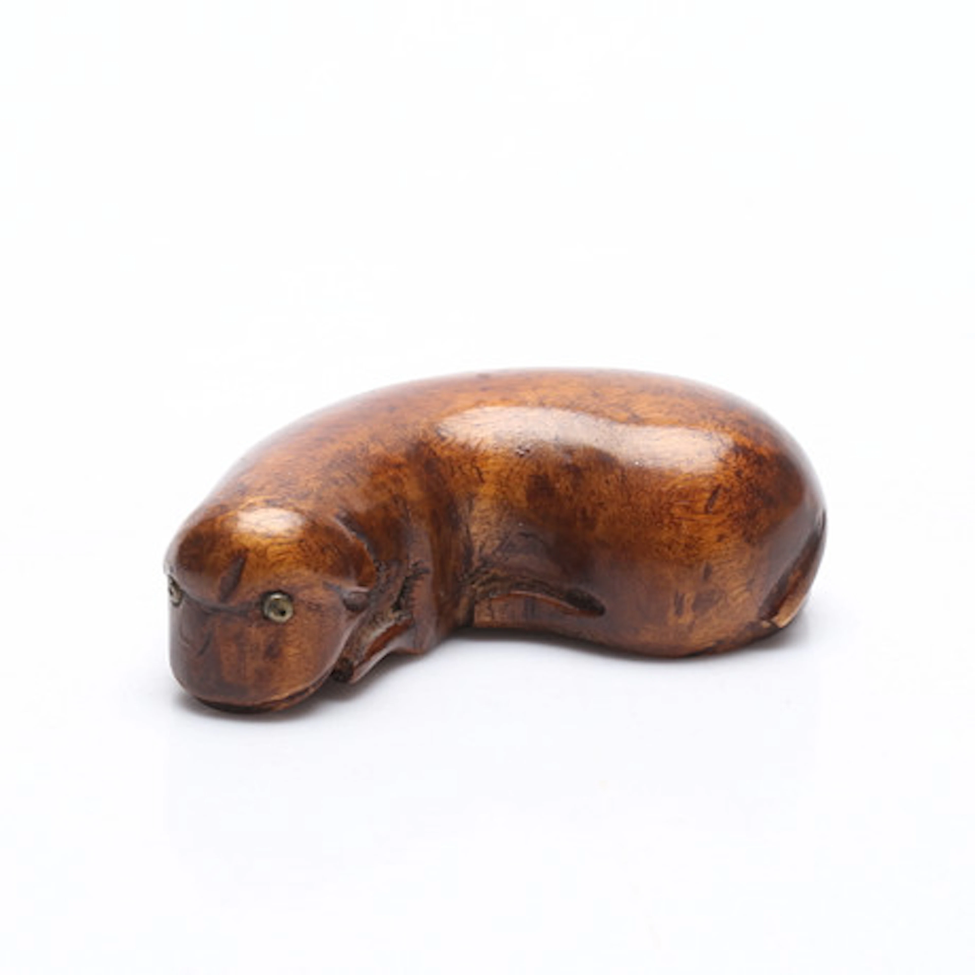 SNUSHUND, trä, 1800-tal.