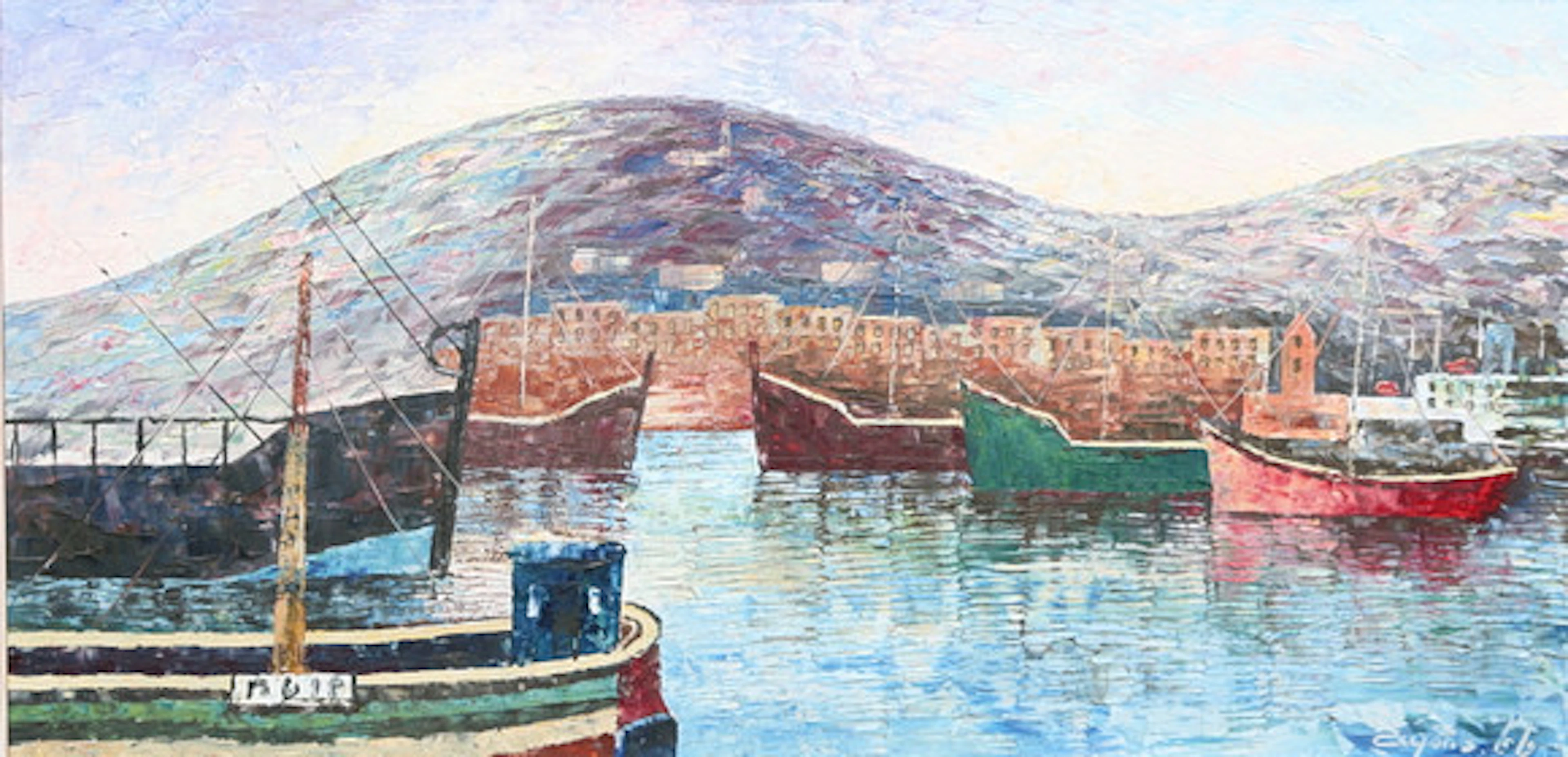 JAN SIGFRID ALFONS CARLSSON. Olja på pannå…