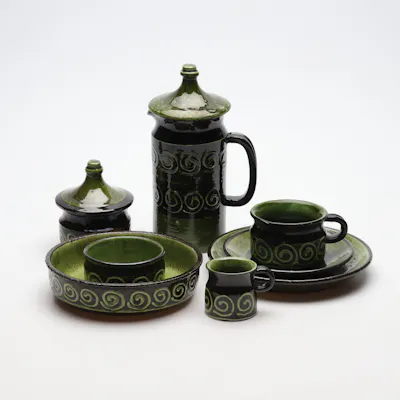 ELSA SÖDERBERG. servisdelar, 21 st, keramik,