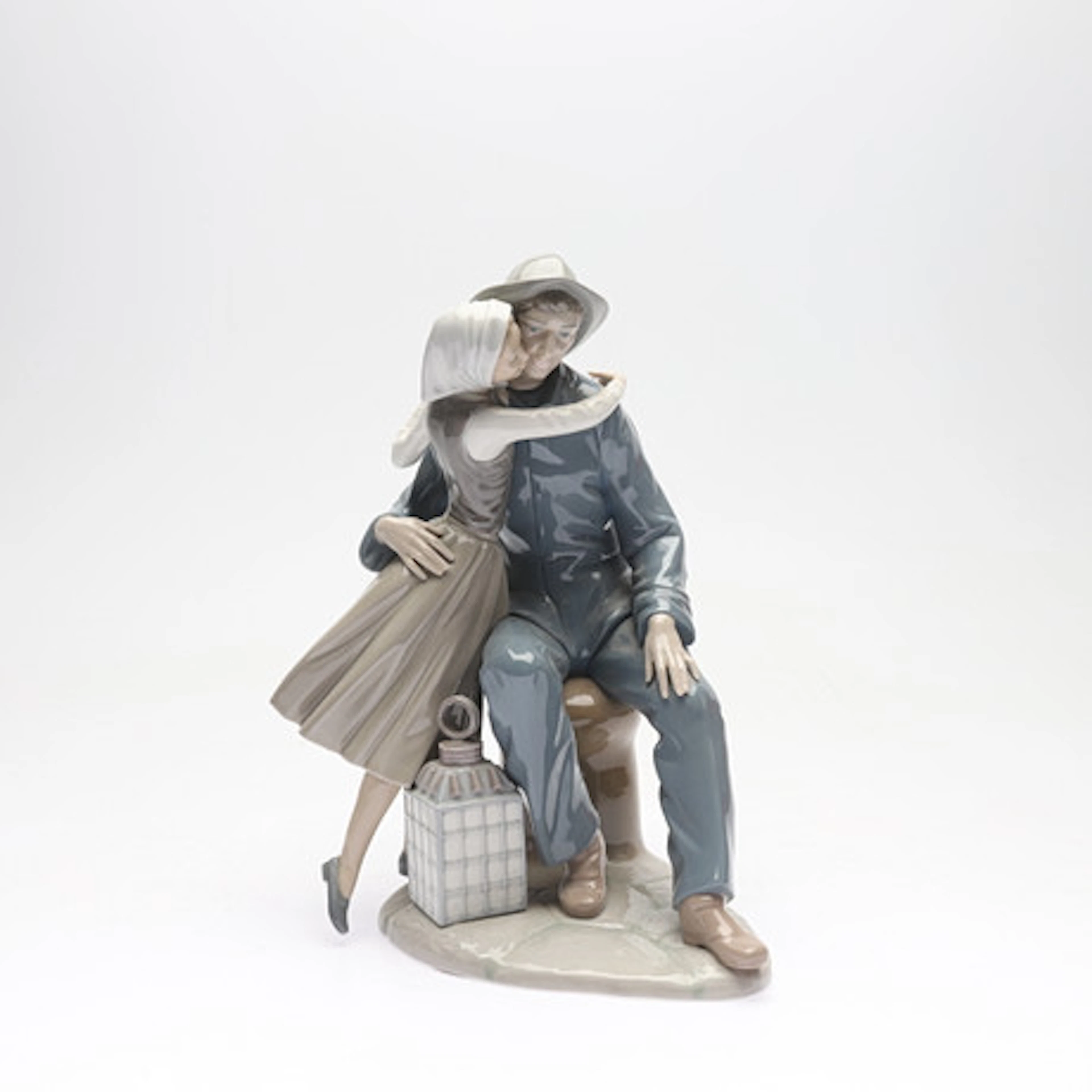 FIGURIN, porslin, "The kiss", Vicente Mart…