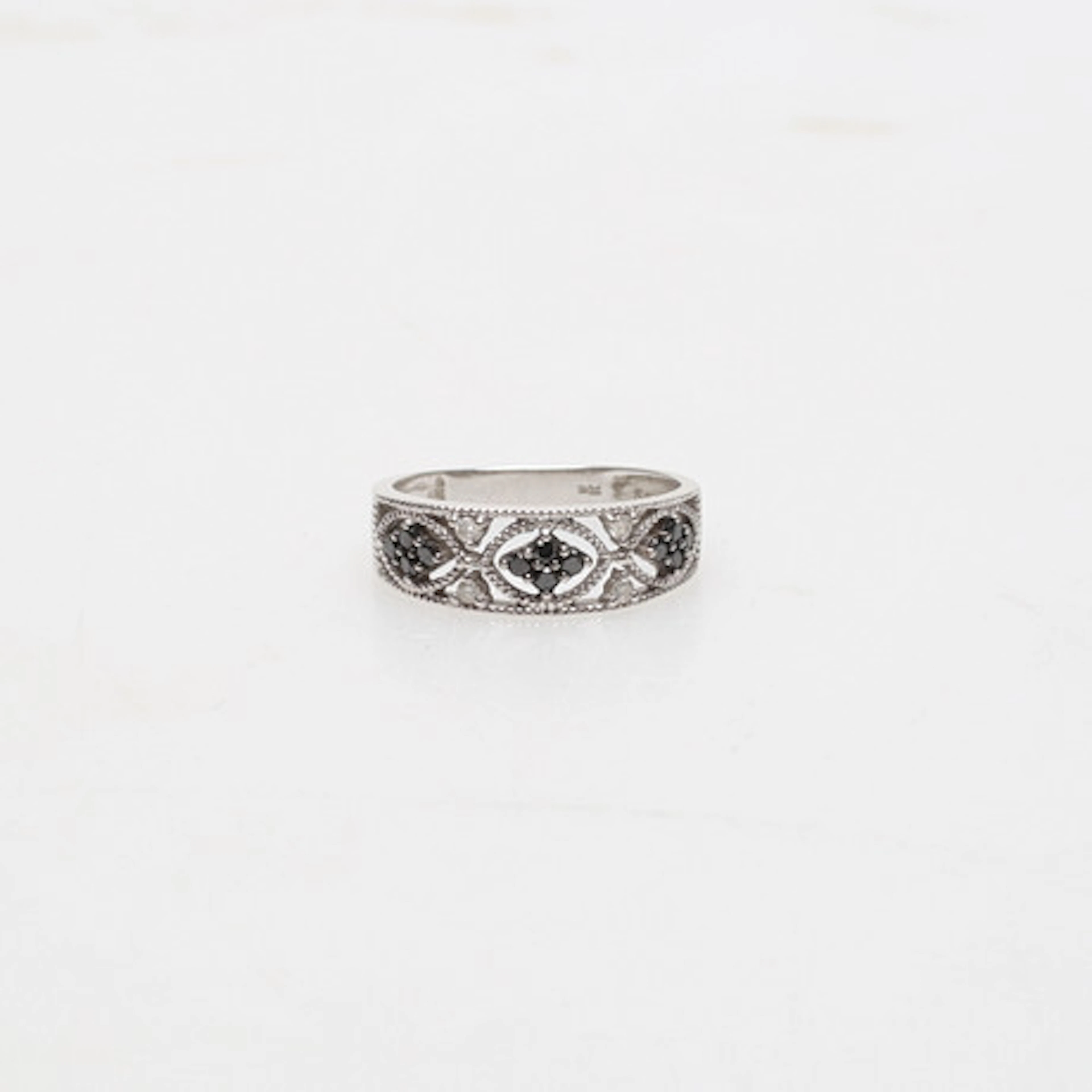 VITGULDSRING, diamanter 14k guld, vikt ca …