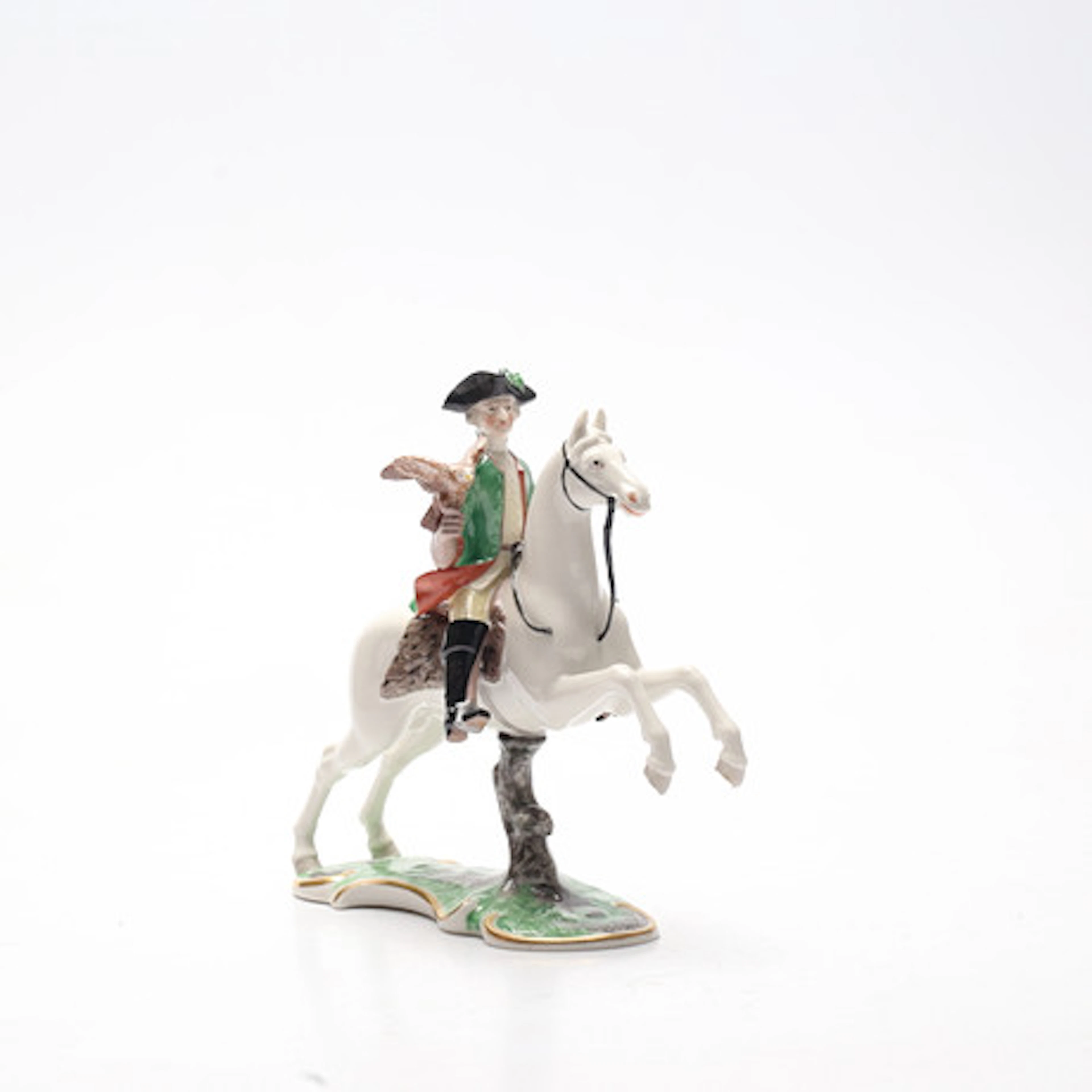 FIGURIN, porslin, Nymphenburg, Tyskland.