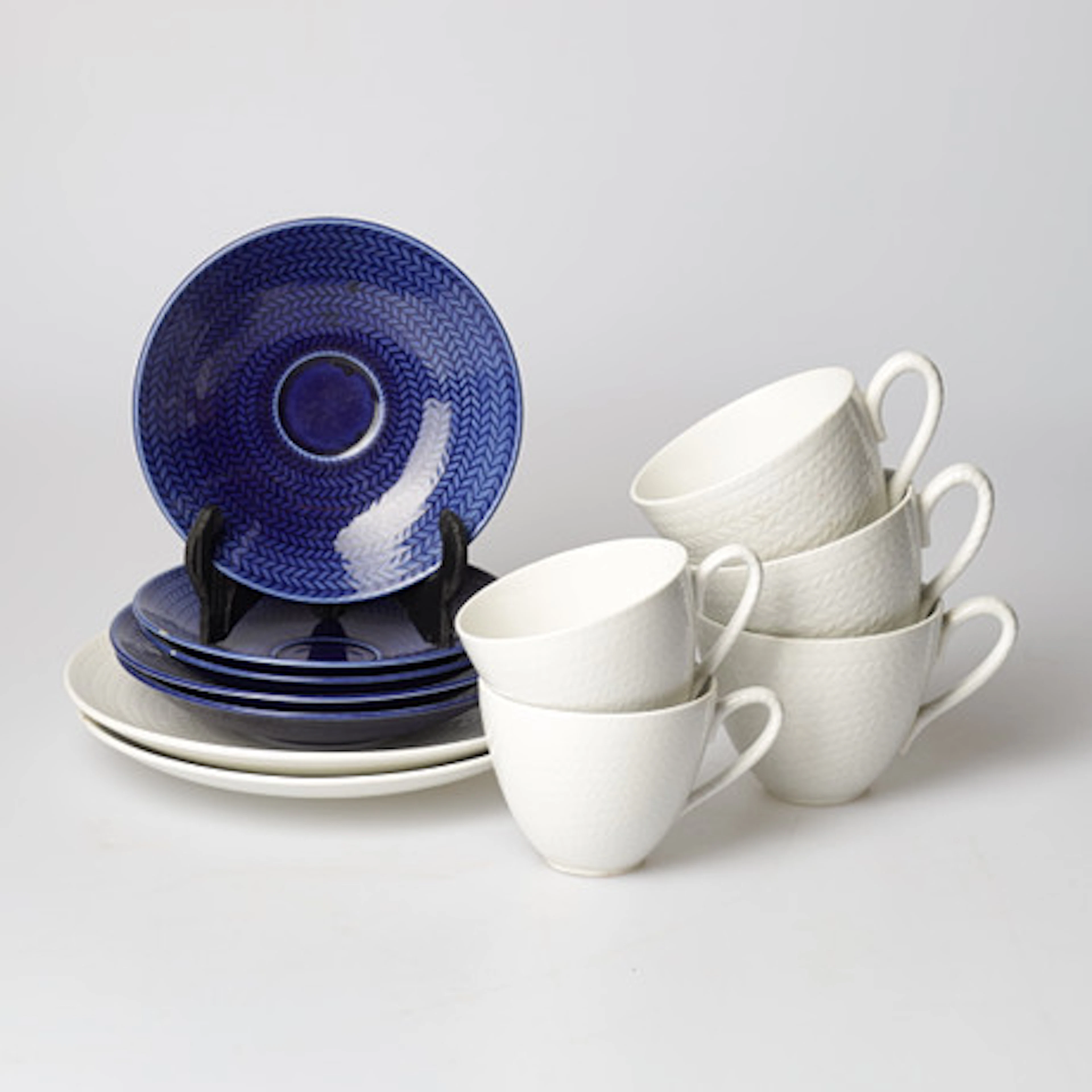 HERTA BENGTSSON. servisdelar, 9 st, "Blå E…