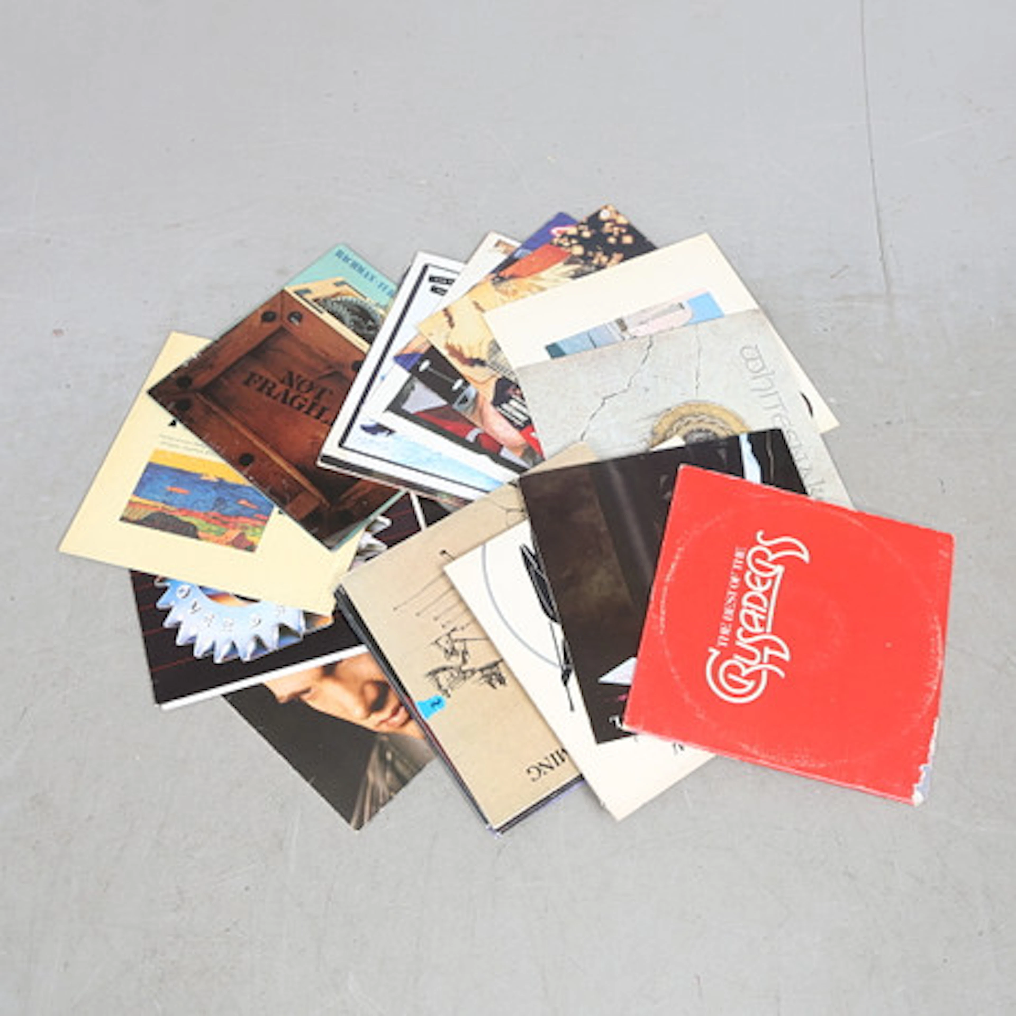 VINYLSKIVOR, bland annat rock, Hårdrock.