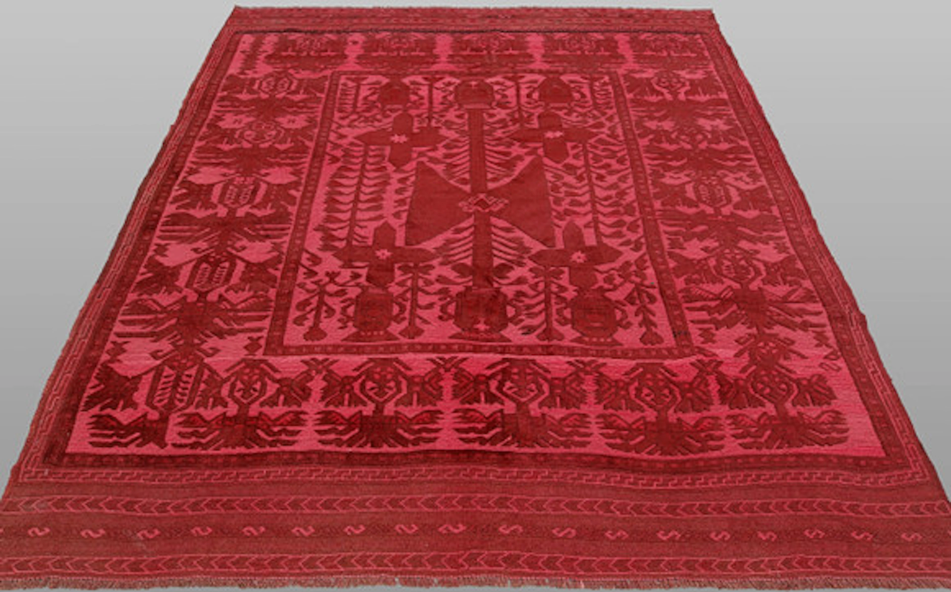 MATTA, vintage, relief kelim. Ca 256 x 190…