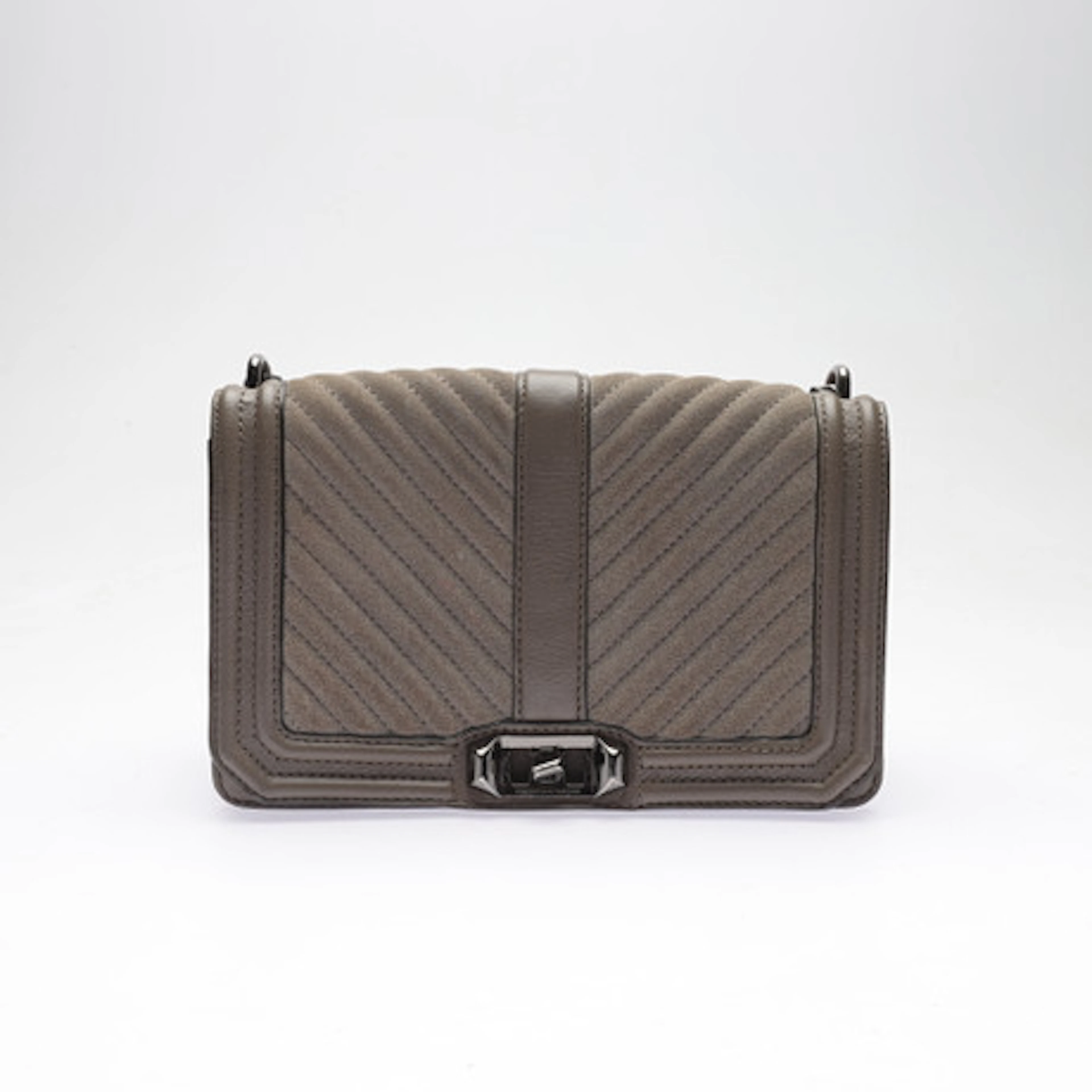 REBECCA MINKOFF. Väska, skinn/mocka, samti…
