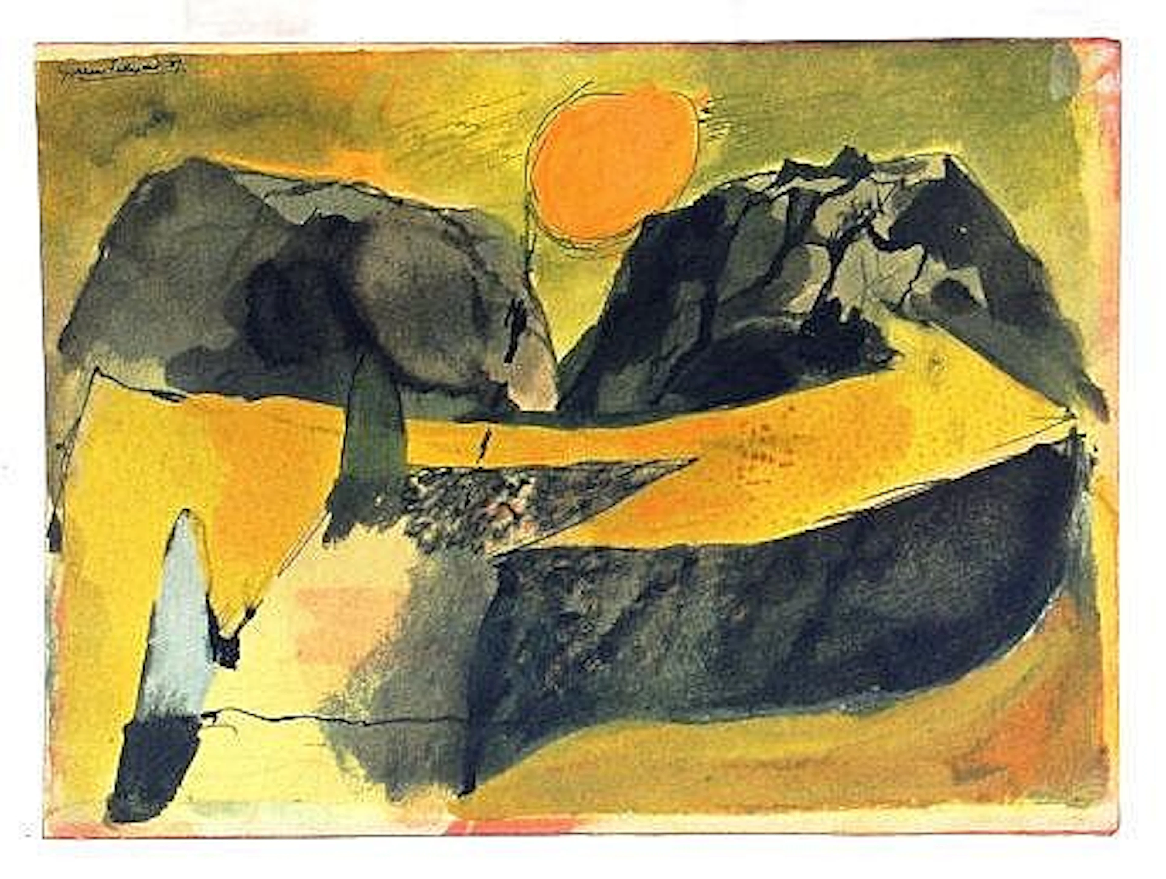 Graham Sutherland (Brit. 1903-1980) - Landscape