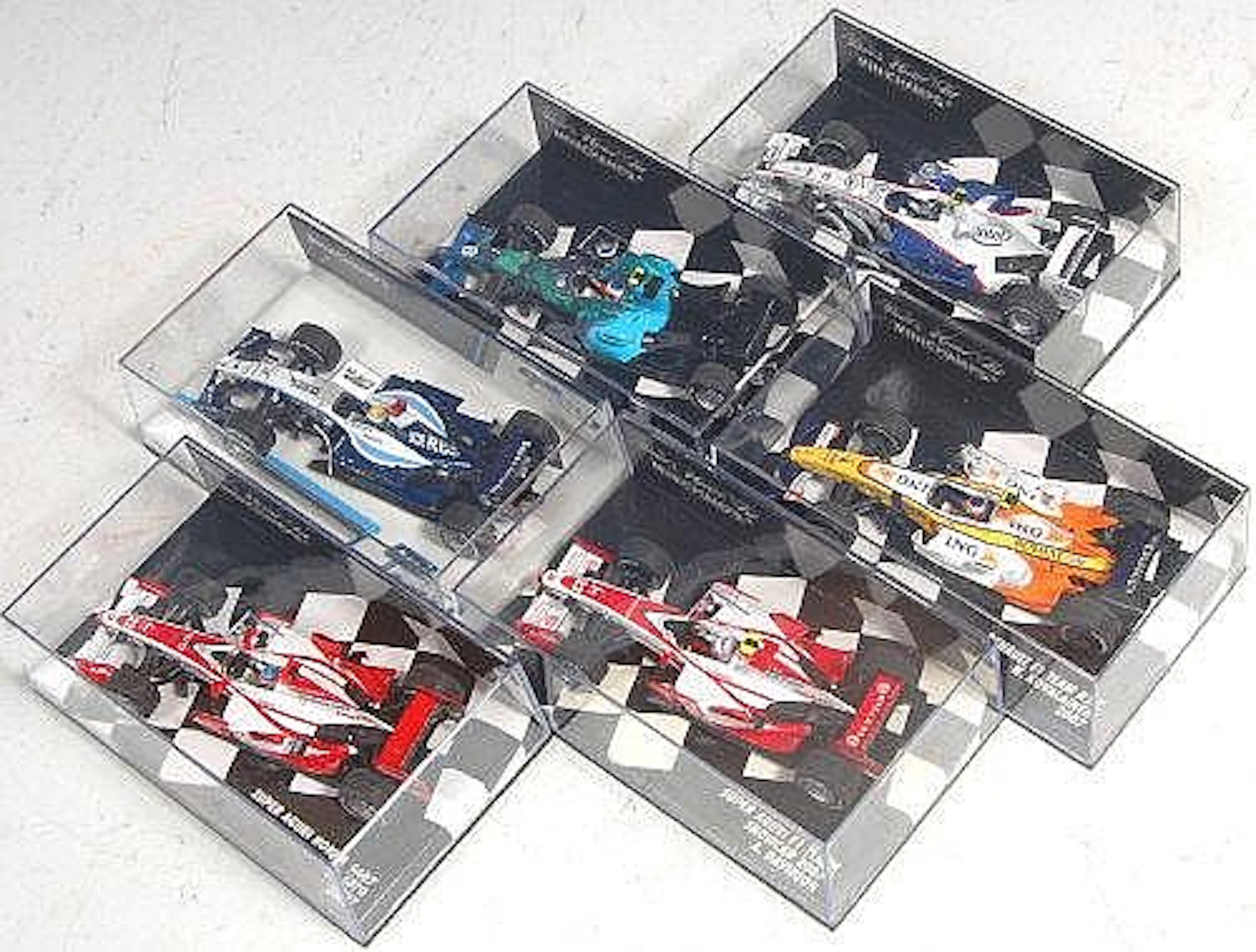 Minichamps 1/43rd scale F1 2008 season racing car