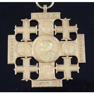 A Vatican medal of the Holy Land Jerusalem Pilgrims