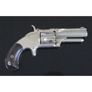 A 19th century Smith & Wesson .32 calibre rimfire five