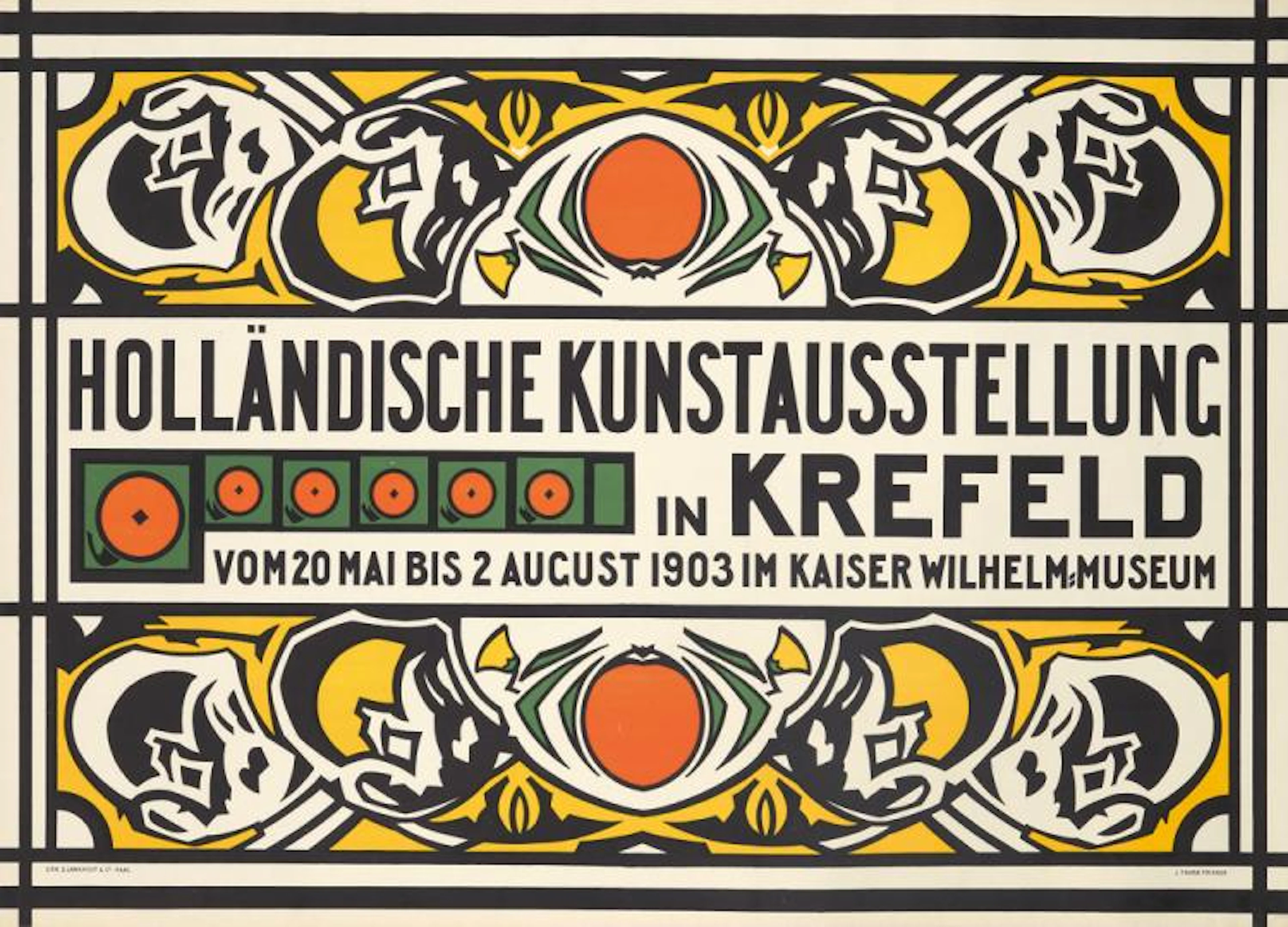 Hollandische Kunstausstellung in Krefeld. 1903