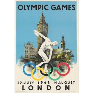 London 1948 Olympics. 1947.