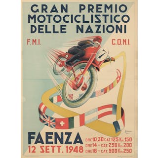 Gran Premio Motociclistico. 1948.
