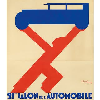 Salon de l’Automobile : Maquette. ca. 1927.