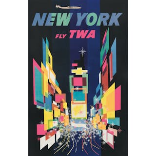 TWA / New York. 1956.