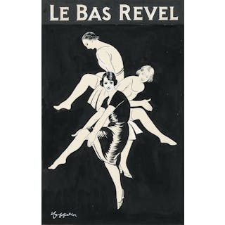Le Bas Revel : Drawing. ca. 1929.