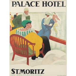 Palace Hotel / St. Moritz. 1920.