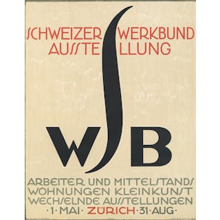 Schweizer Werkbund Ausstellung. 1918.