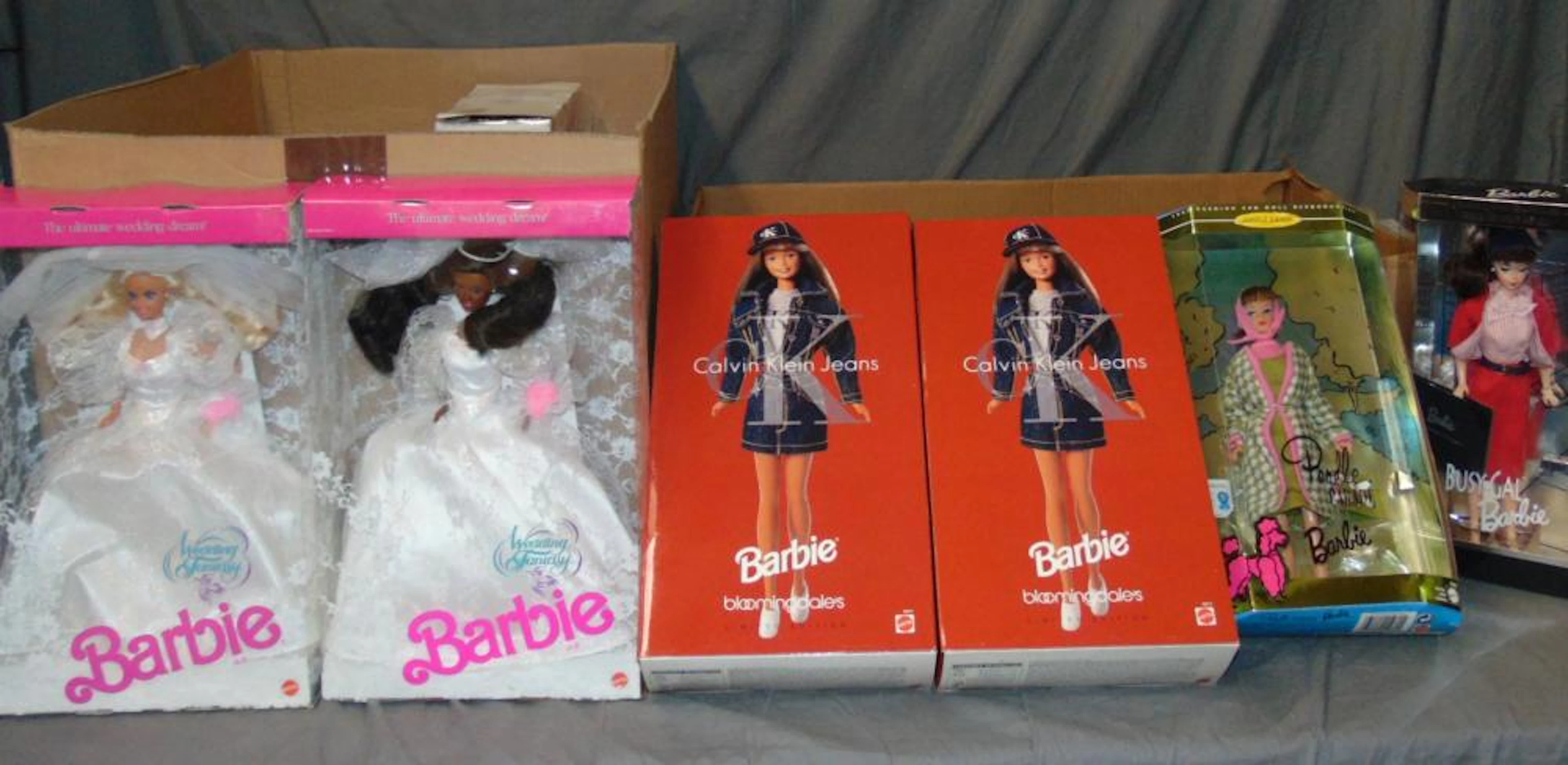 Lot of New in Box Barbie Dolls