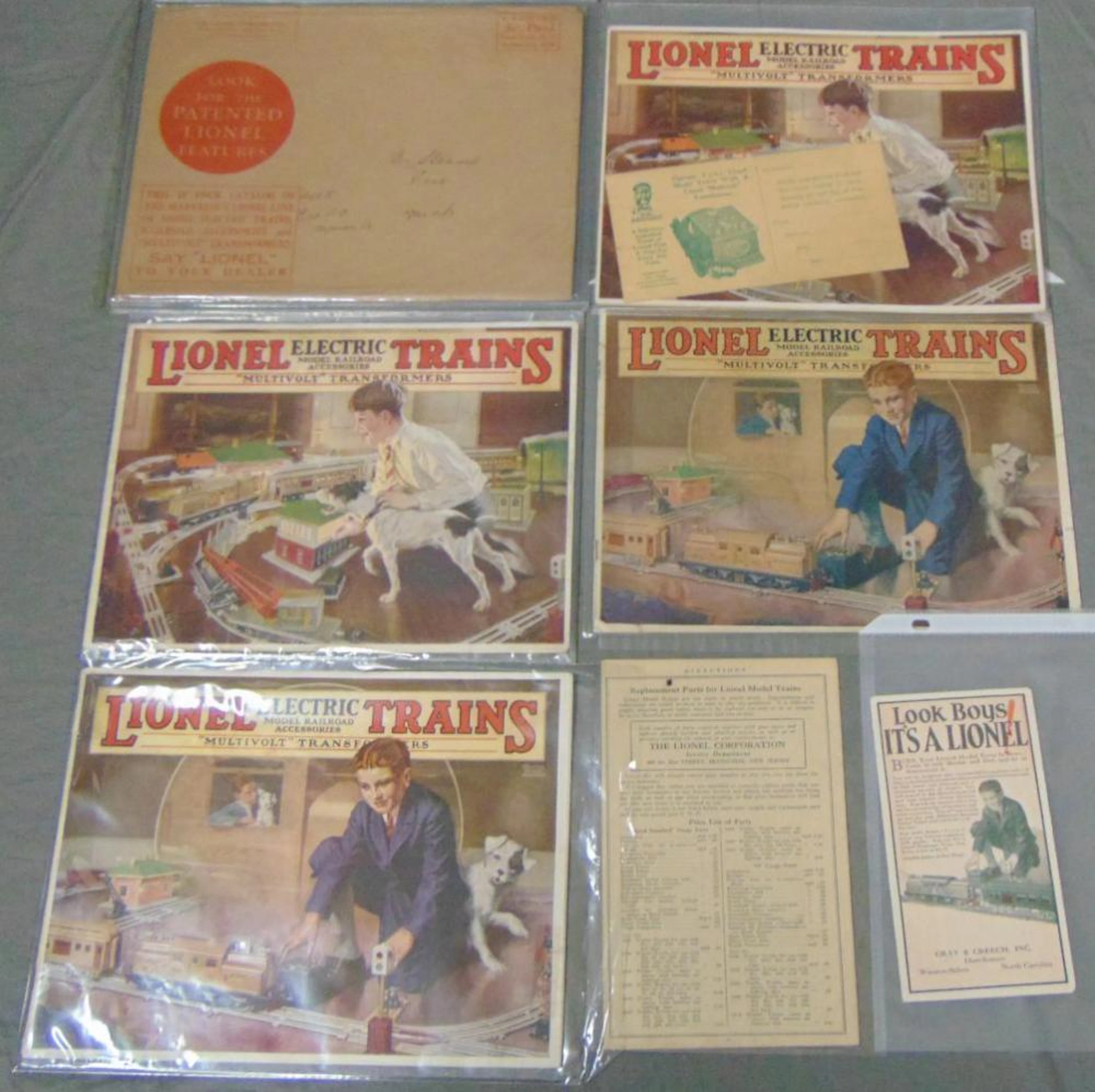 1925 Lionel Catalog & Paper Archive