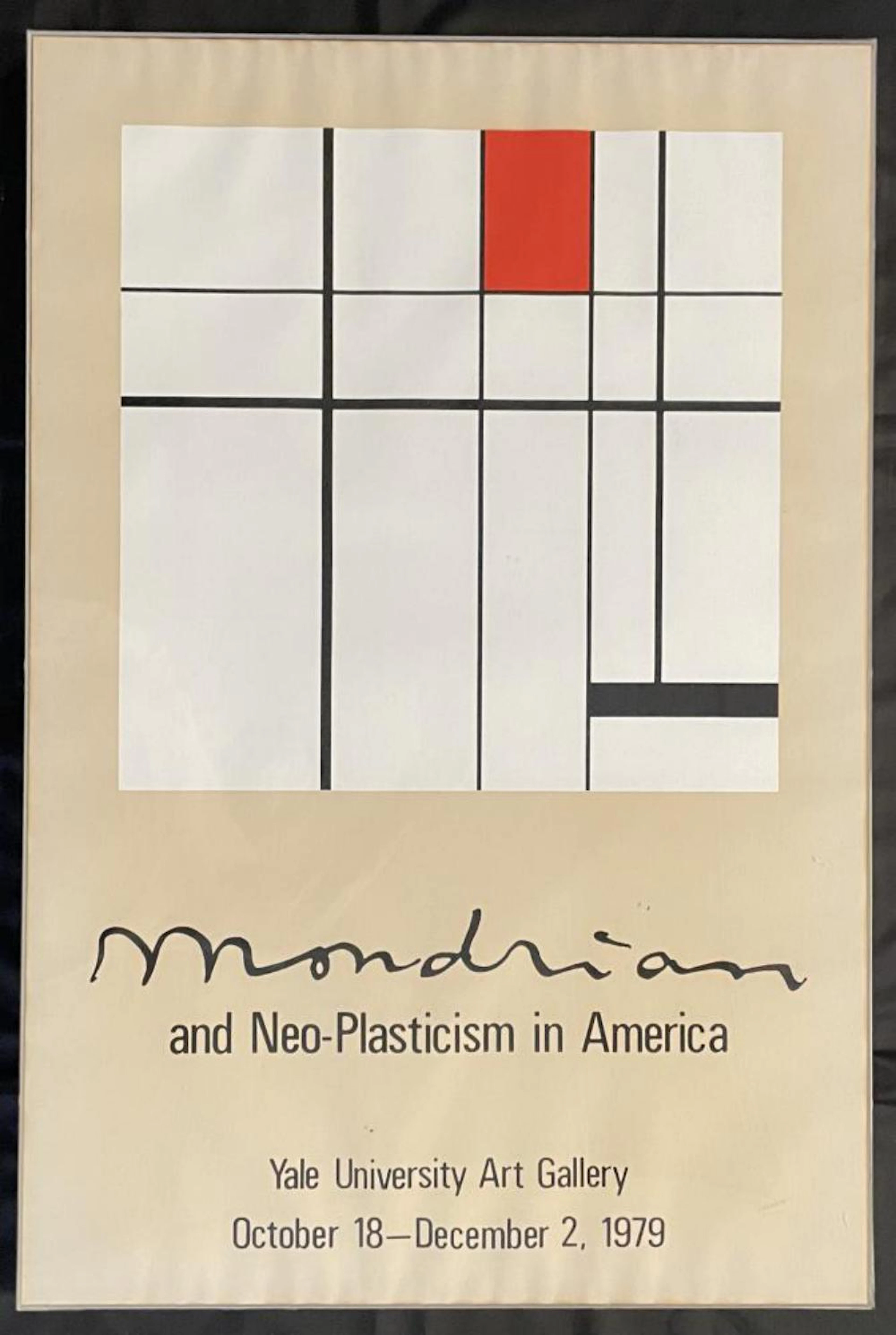Piet Cornelis Mondrian, Exhibition Poster