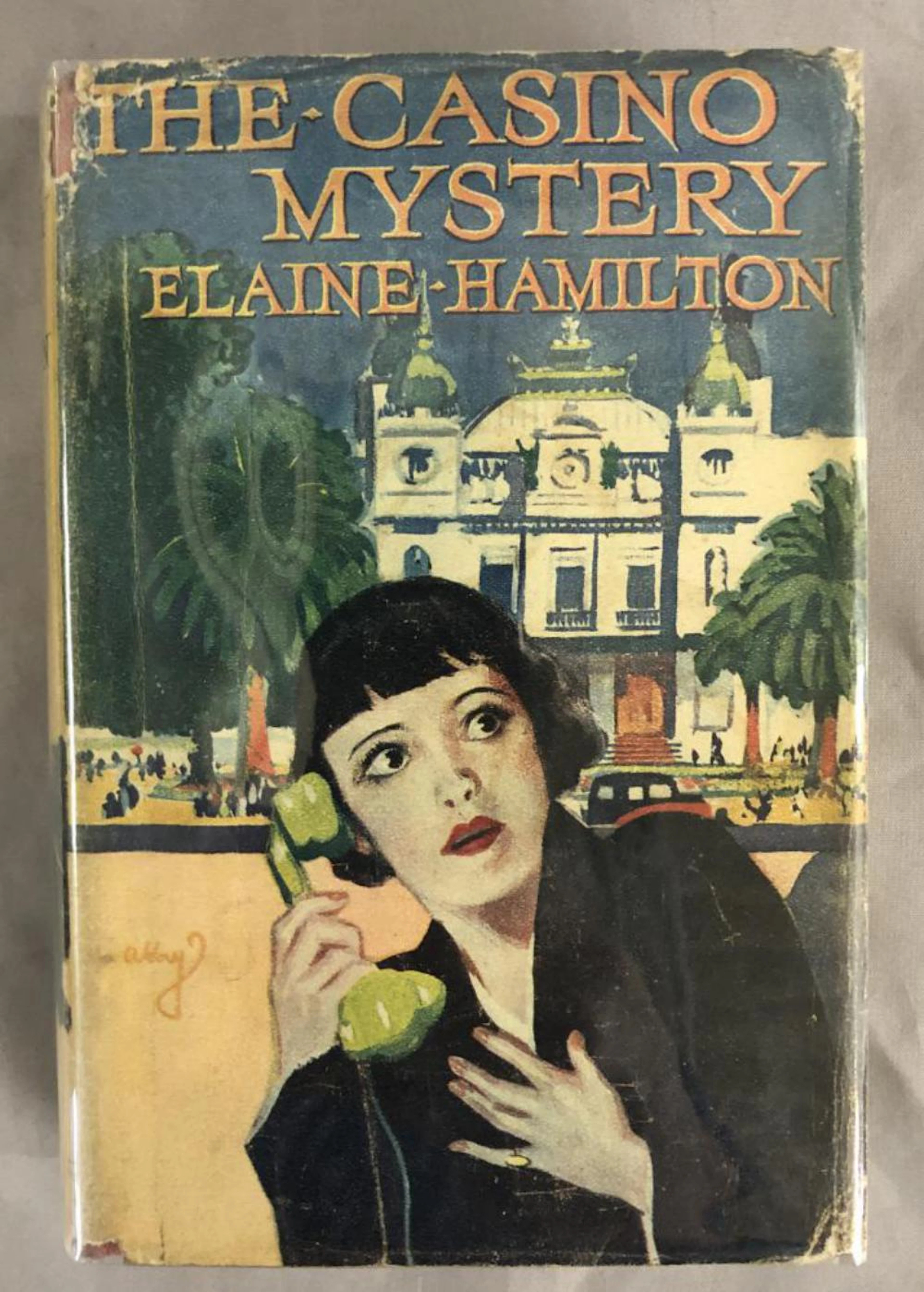 Elaine Hamilton. The Casino Mystery. 1st DJ.
