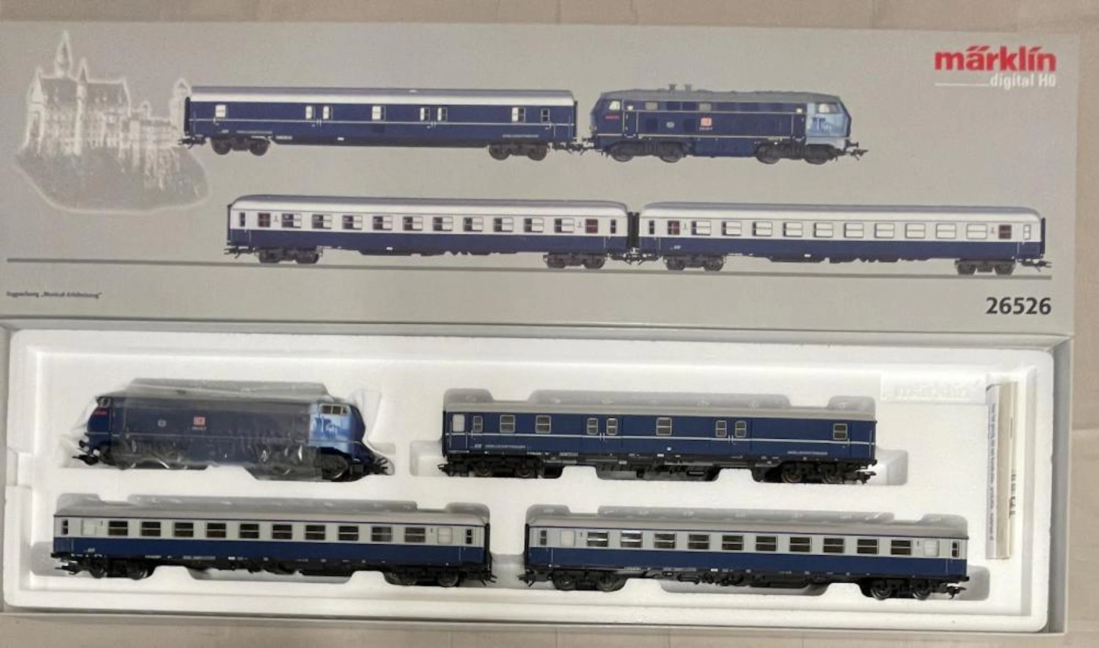 Marklin HO Digital 26526 King Ludwig II Set