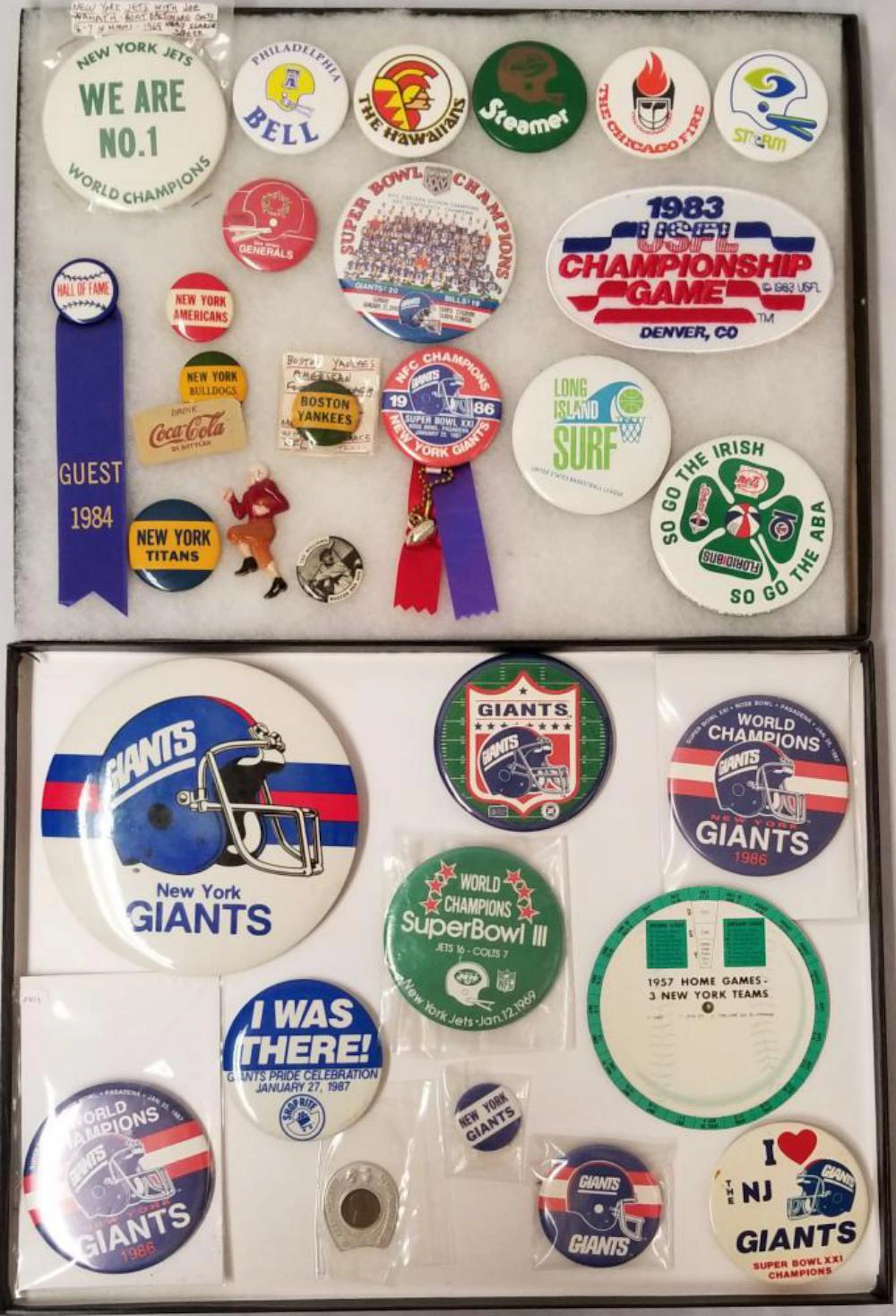 FL and USFL Pin Collection Lot