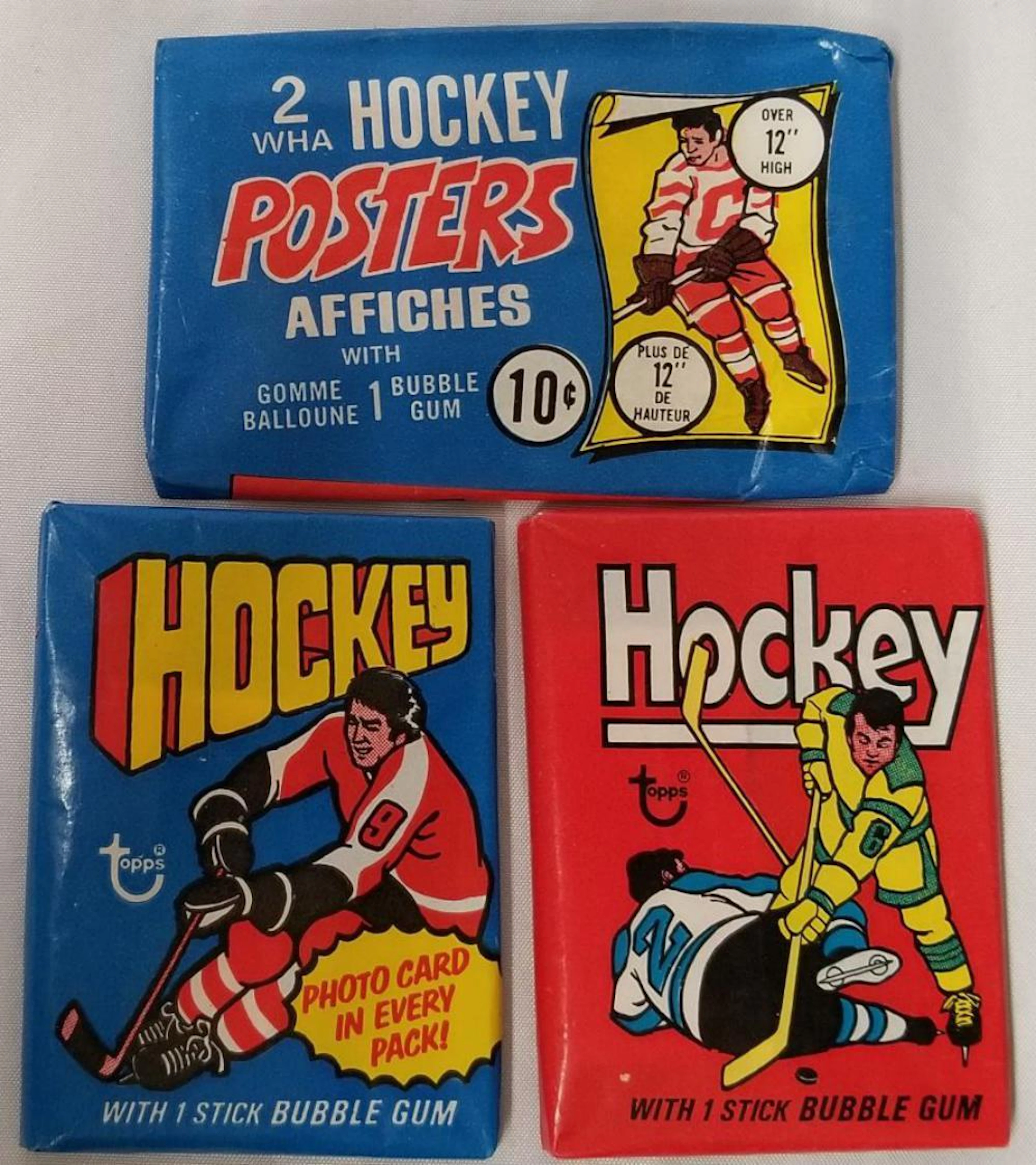 Lot of Wax Pack Hockey Unopened.