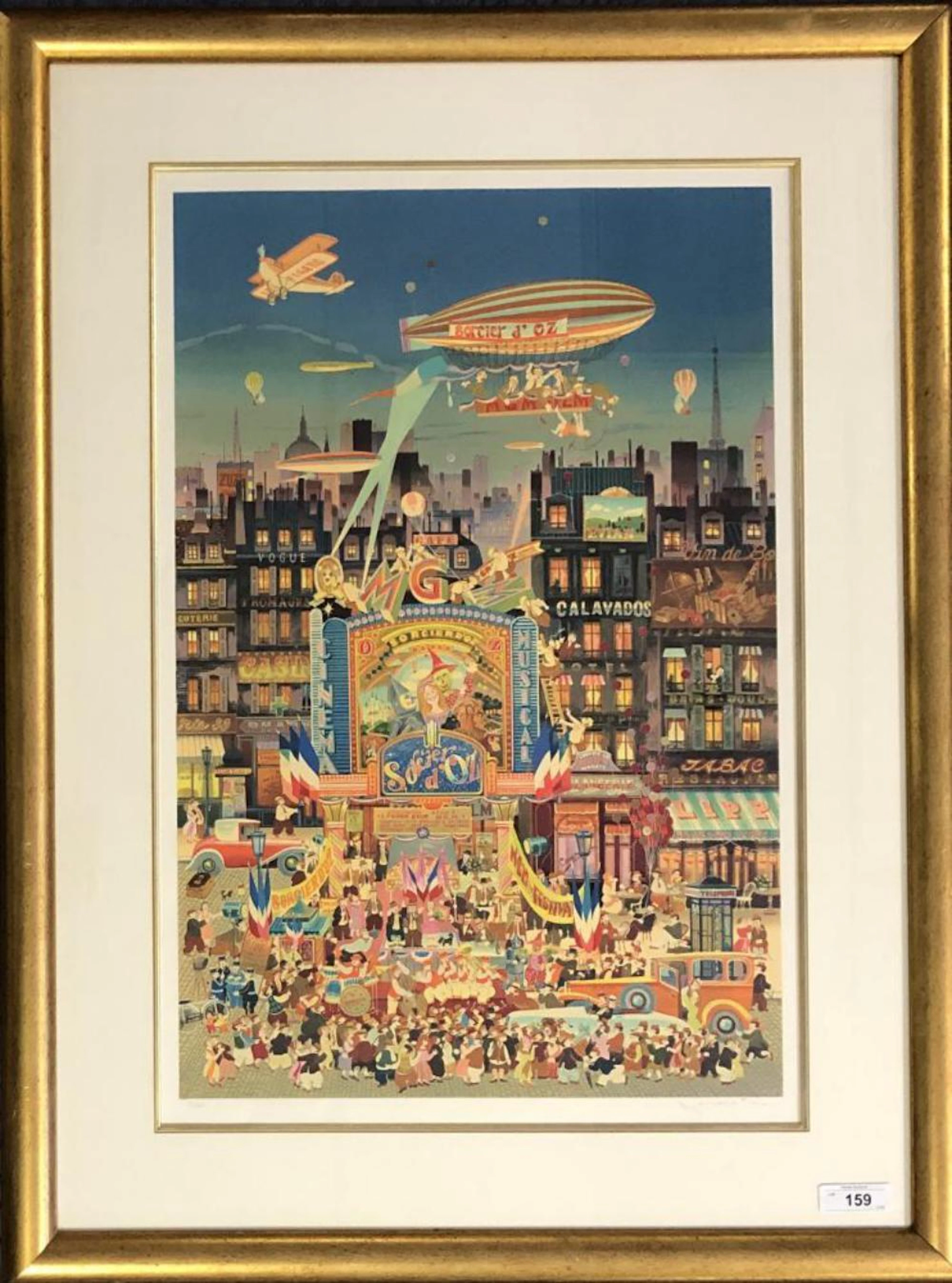 Hiro Yamagata, Sorcier d'Oz, Signed Serigraph