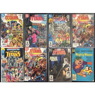 Assorted Comics Short Box, Titles with Letter "N"