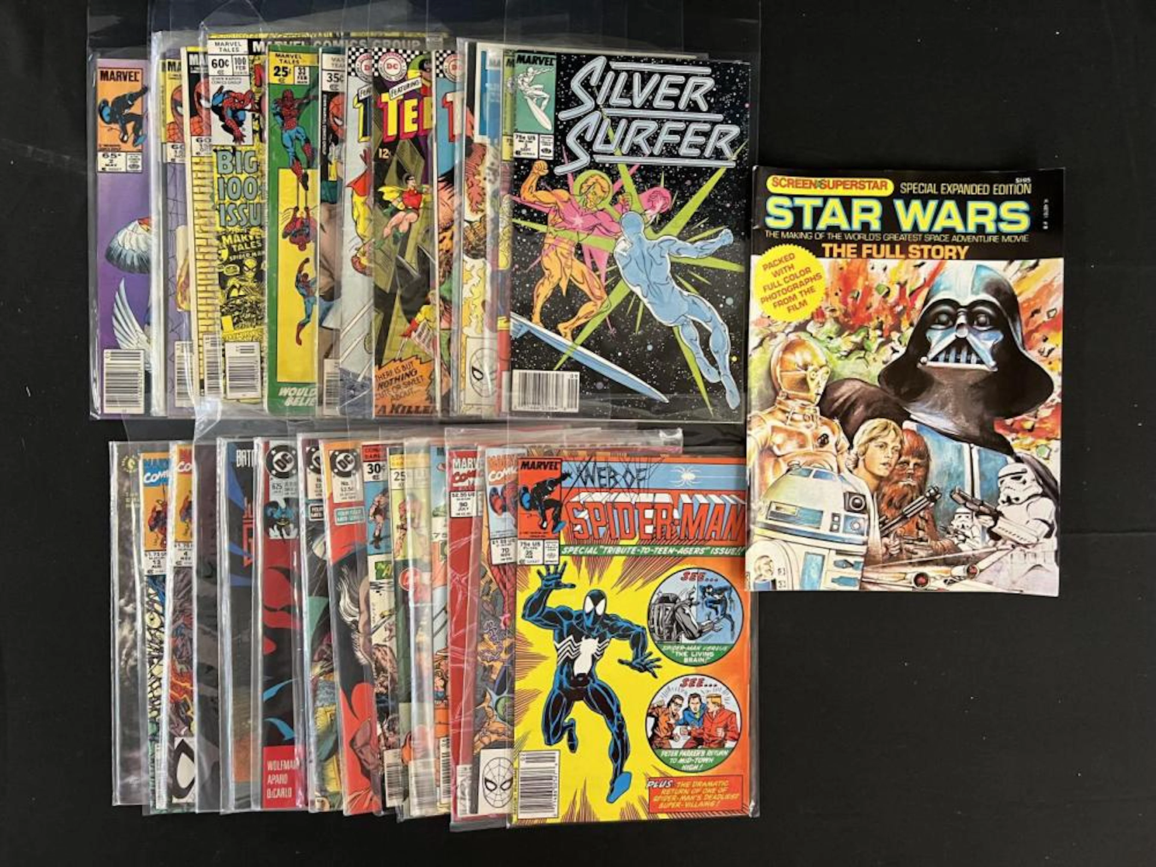 Marvel & DC Comic Lot, Silver Surfer, etc.