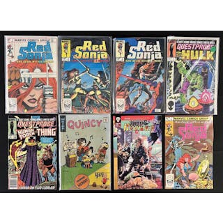 Assorted Comics Short Box, Titles with Letter "R"