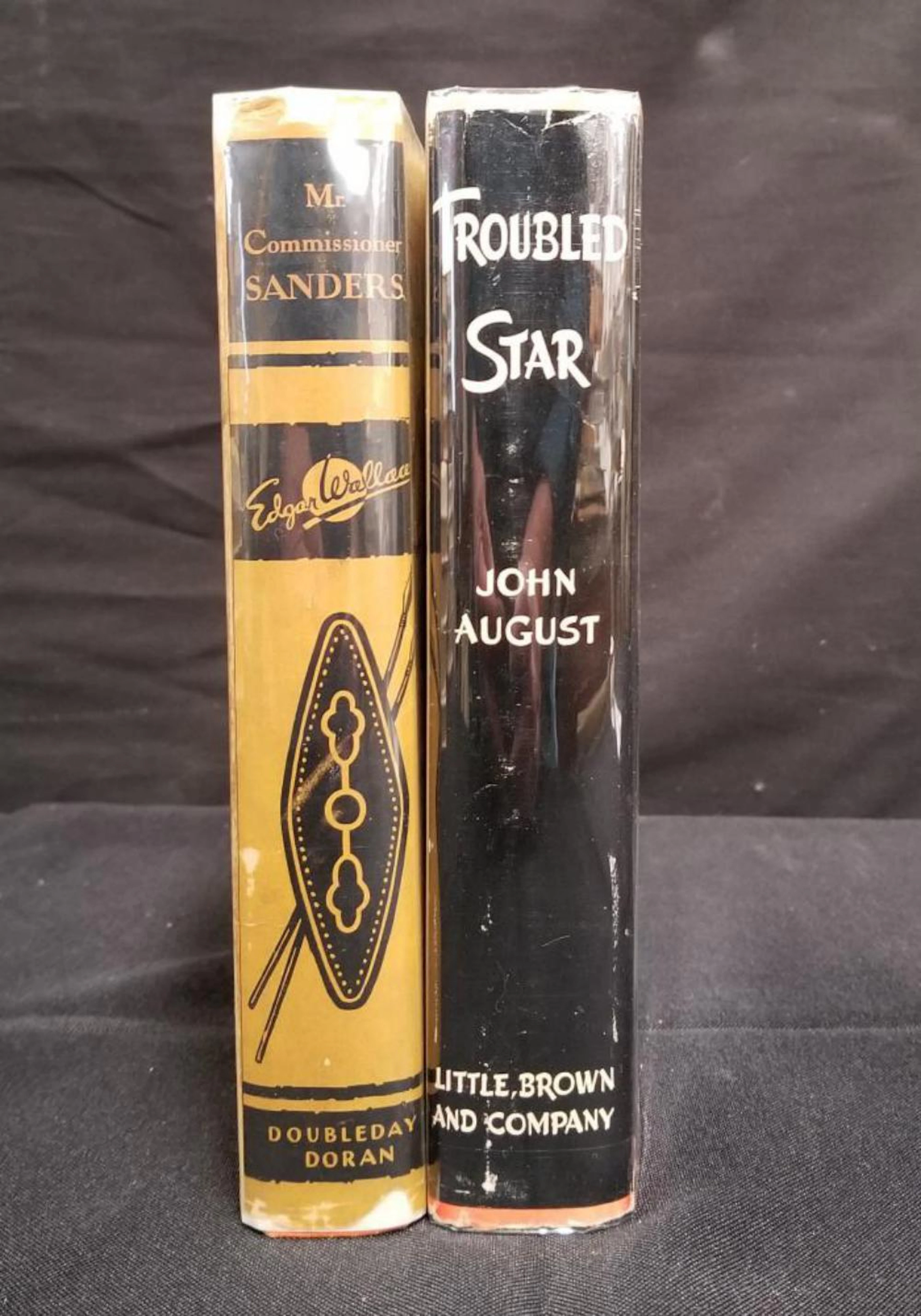 Lot of Two Detective Mystery 1st Editions in DJ's