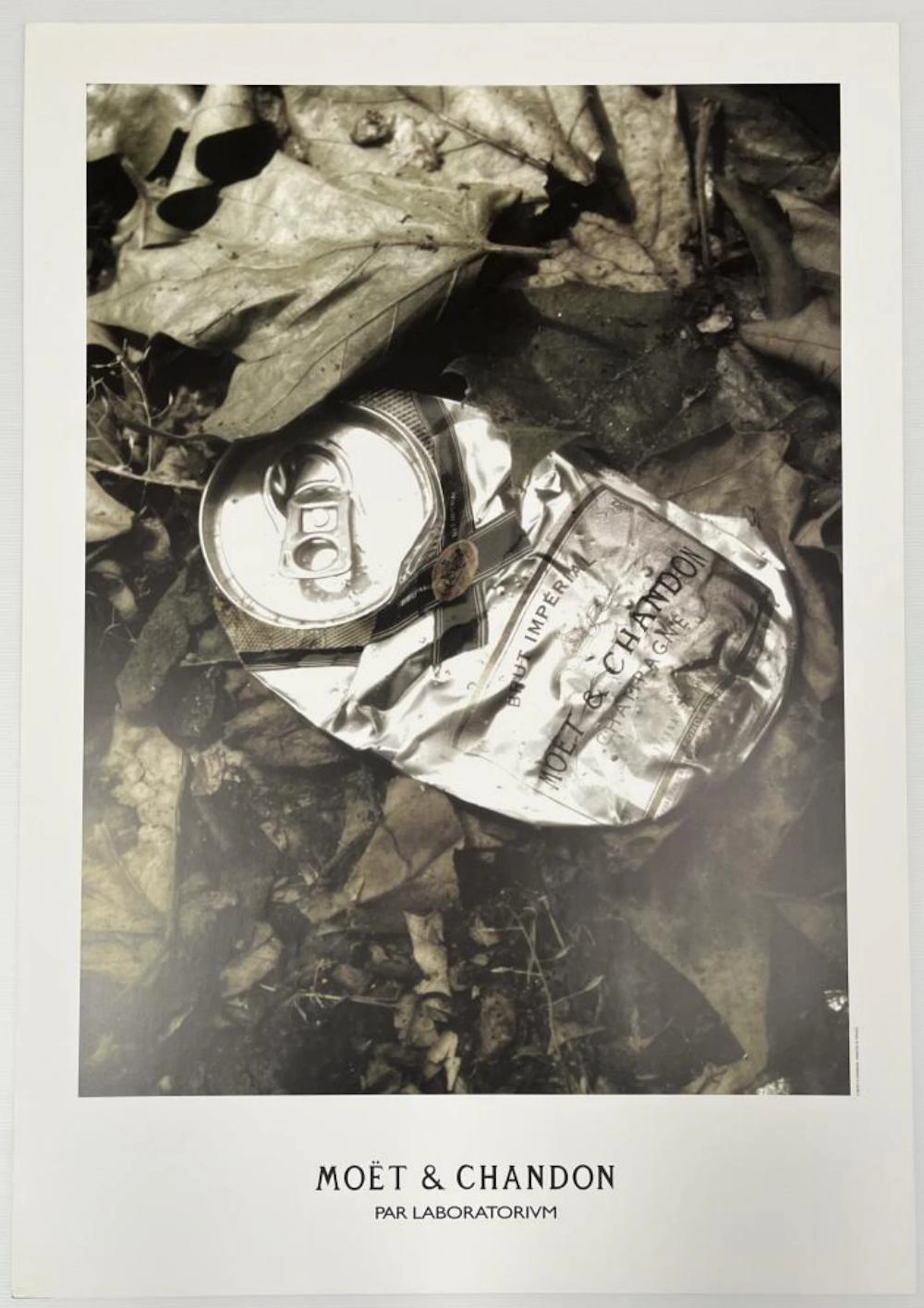 Moet & Chandon French Wine Advertising Poster