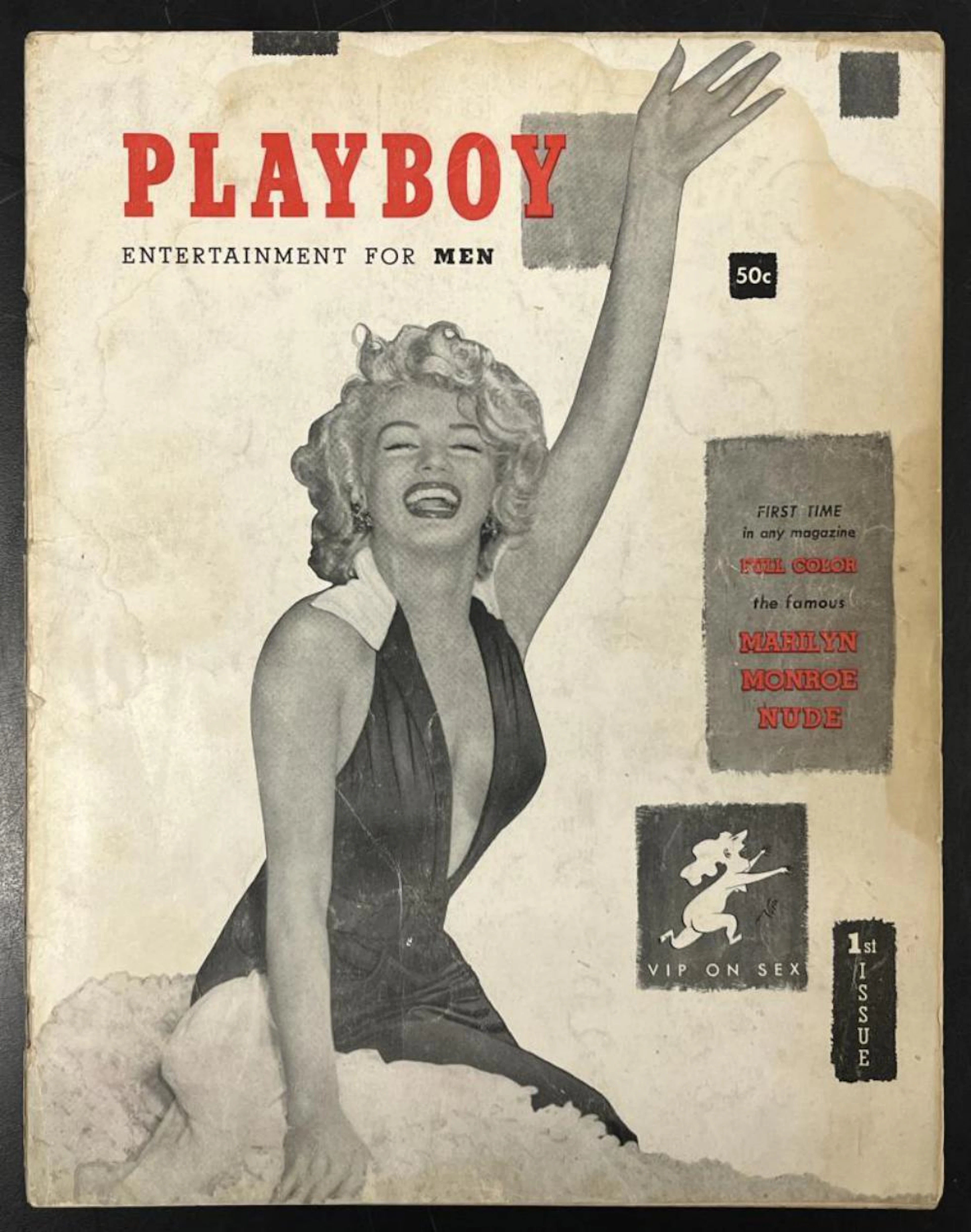 1953 Playboy #1 - Marilyn Monroe Cover