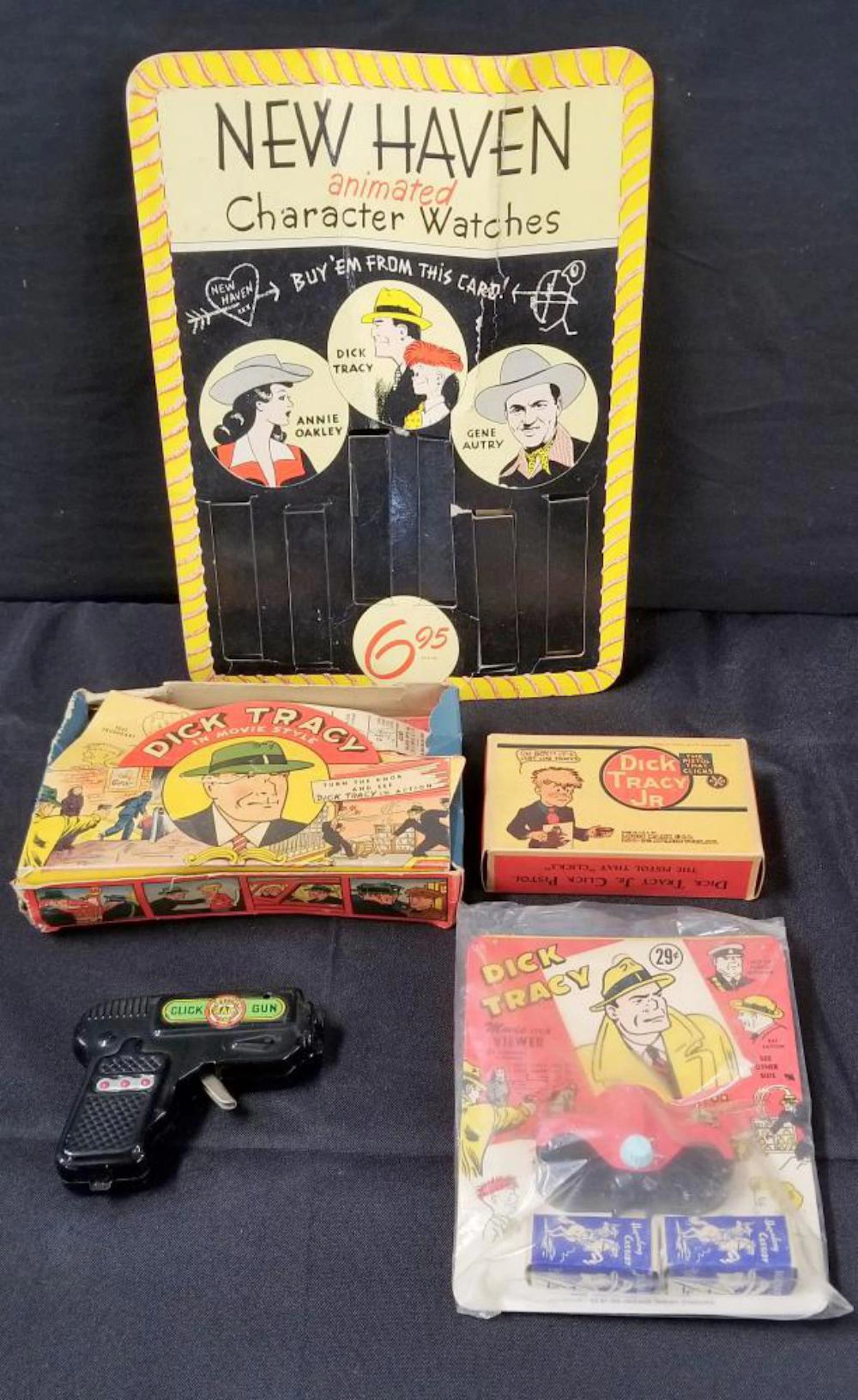 Dick Tracy Movie Viewer, Click Gun & More