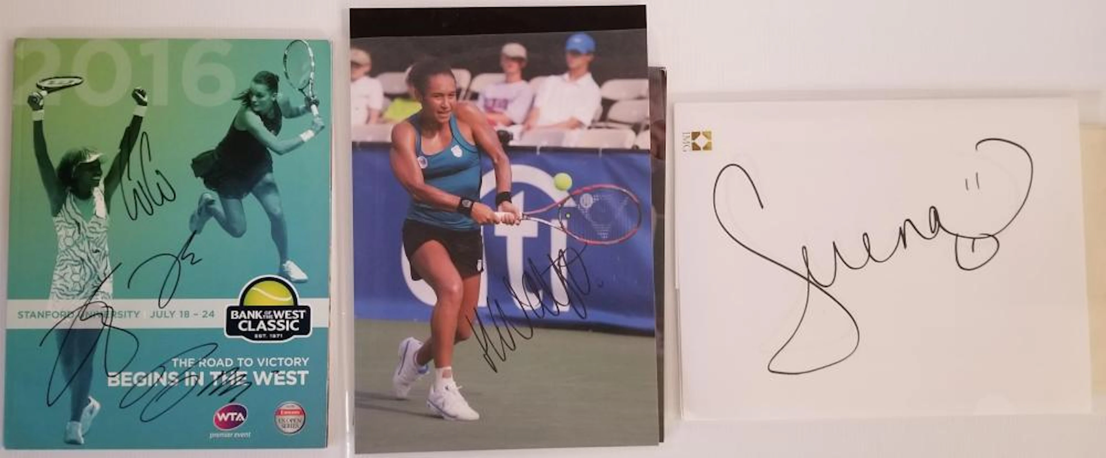 Venus & Serena Williams Autograph Lot & More